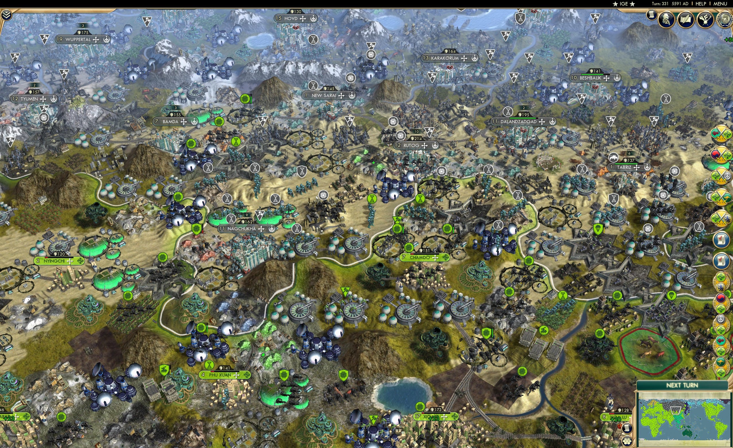 CBR In-Game Screenshot of 50