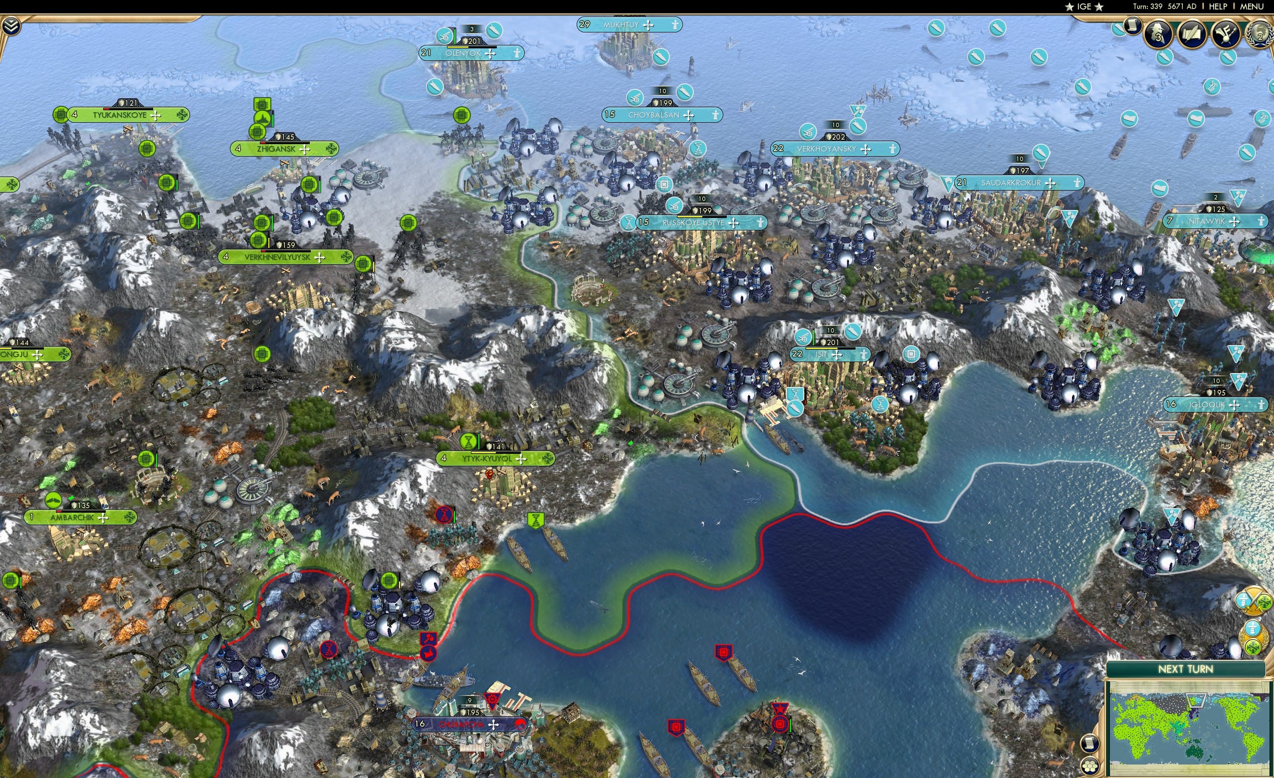 CBR In-Game Screenshot of 30