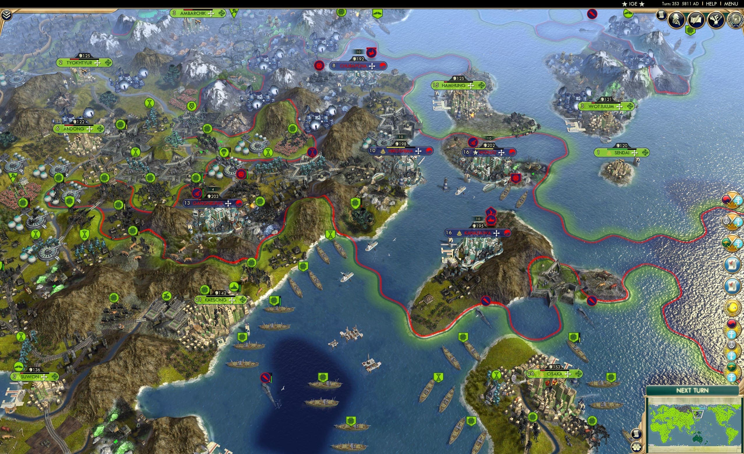 CBR In-Game Screenshot of 30