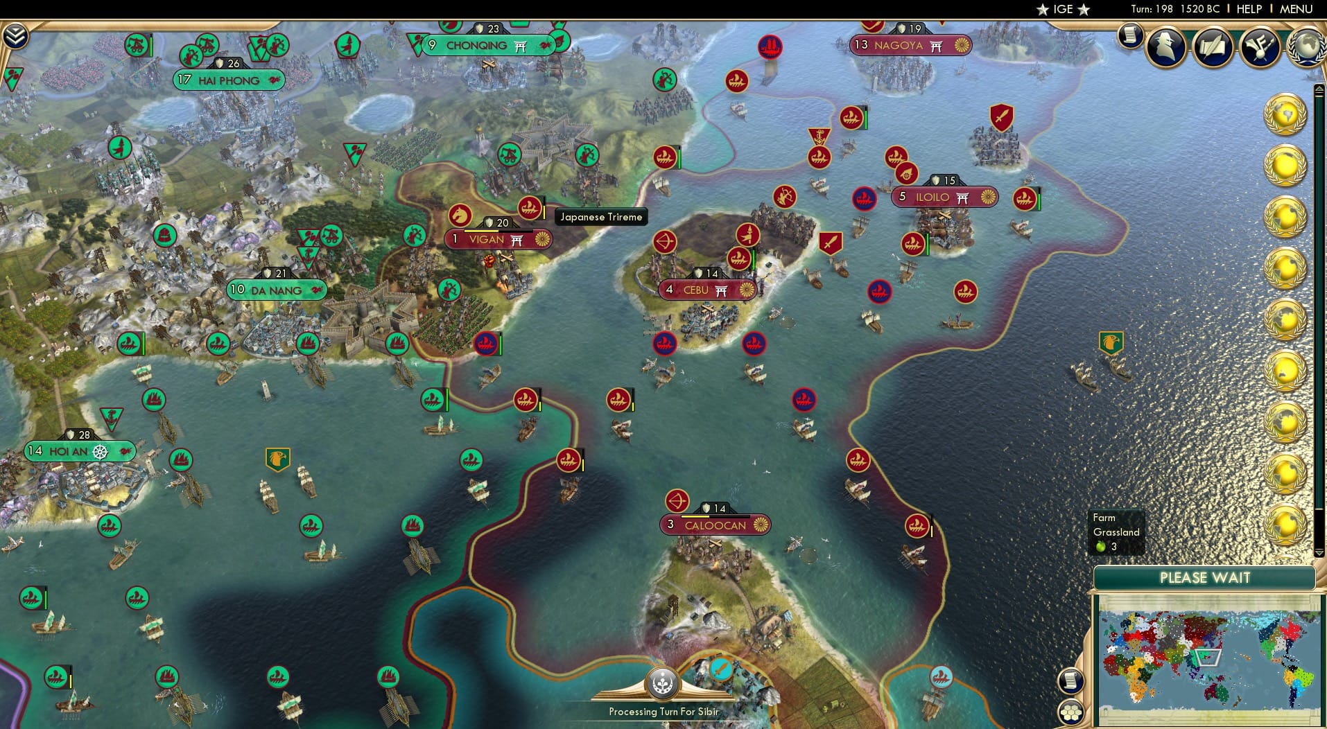 CBR In-Game Screenshot of 50