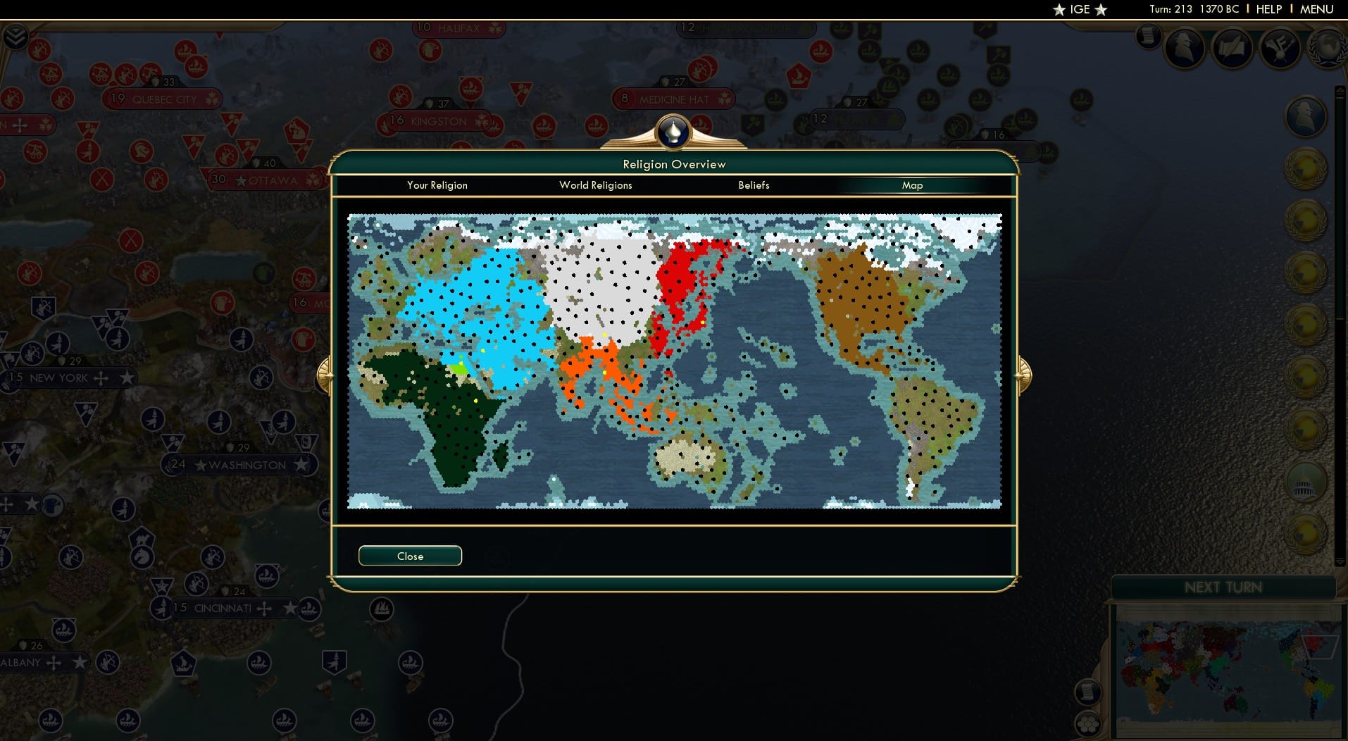 CBR In-Game Screenshot of 74