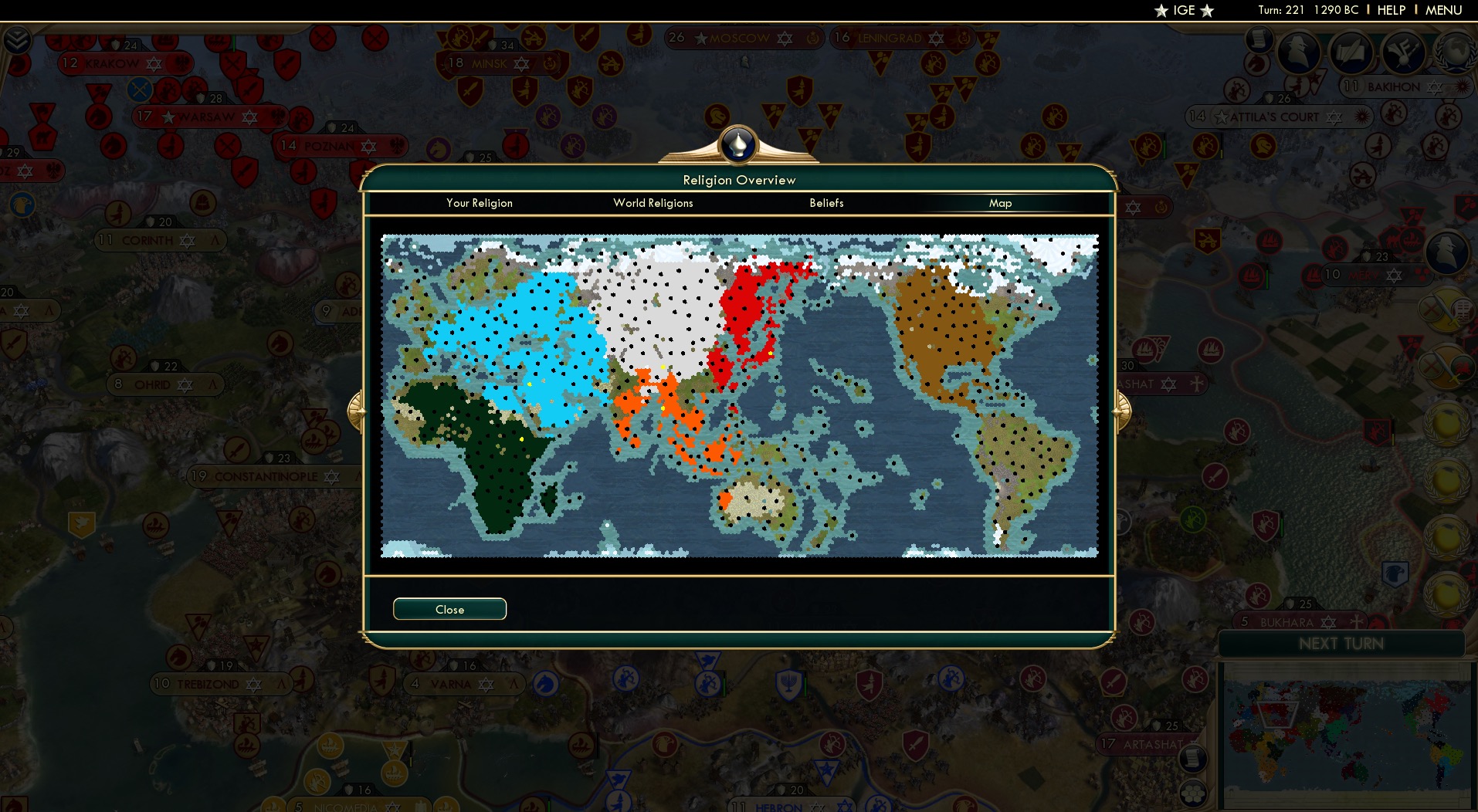 CBR In-Game Screenshot of 70