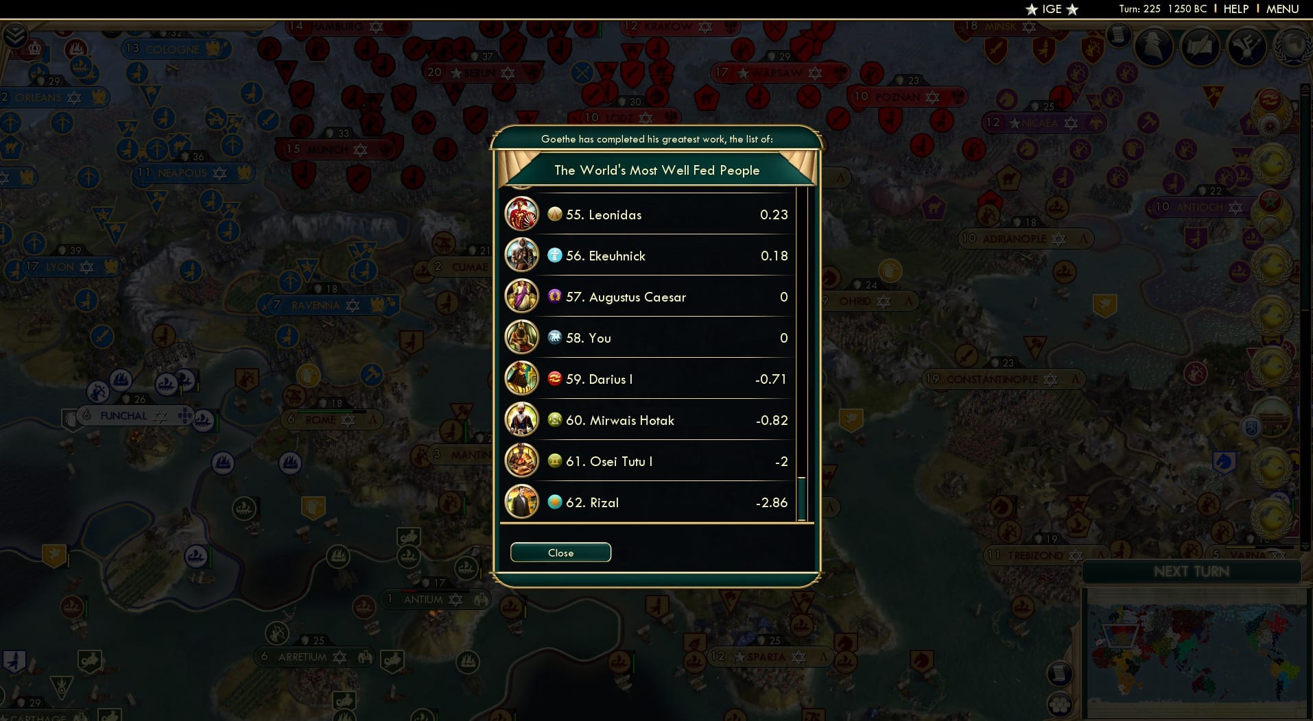 CBR In-Game Screenshot of 30