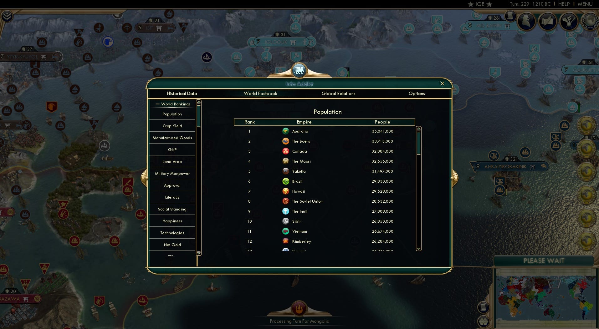 CBR In-Game Screenshot of 70