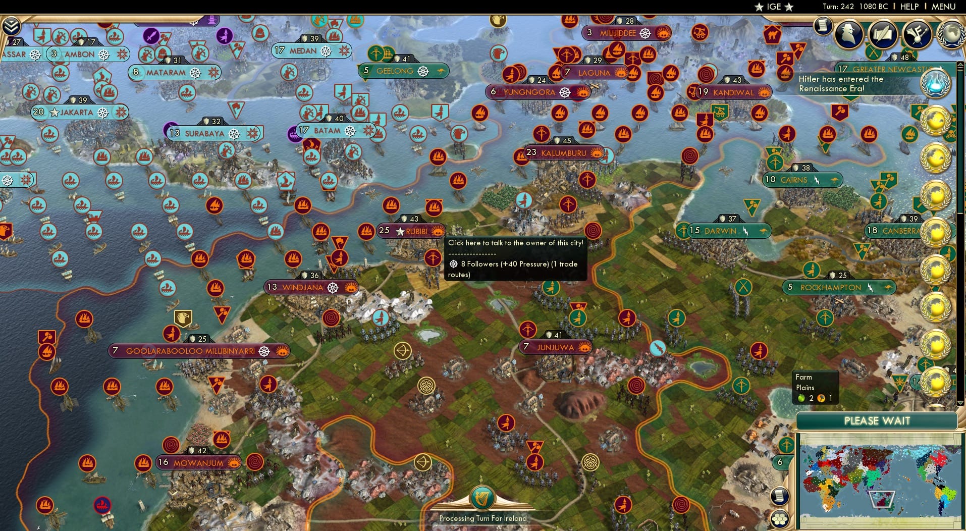 CBR In-Game Screenshot of 74