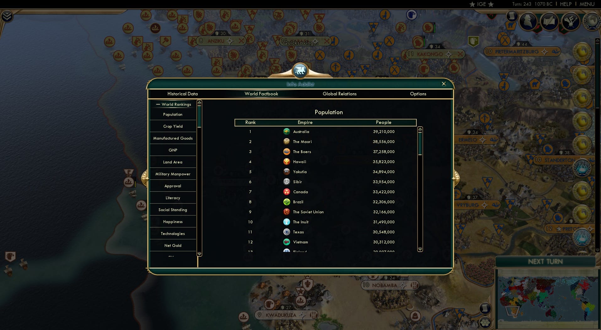 CBR In-Game Screenshot of 78