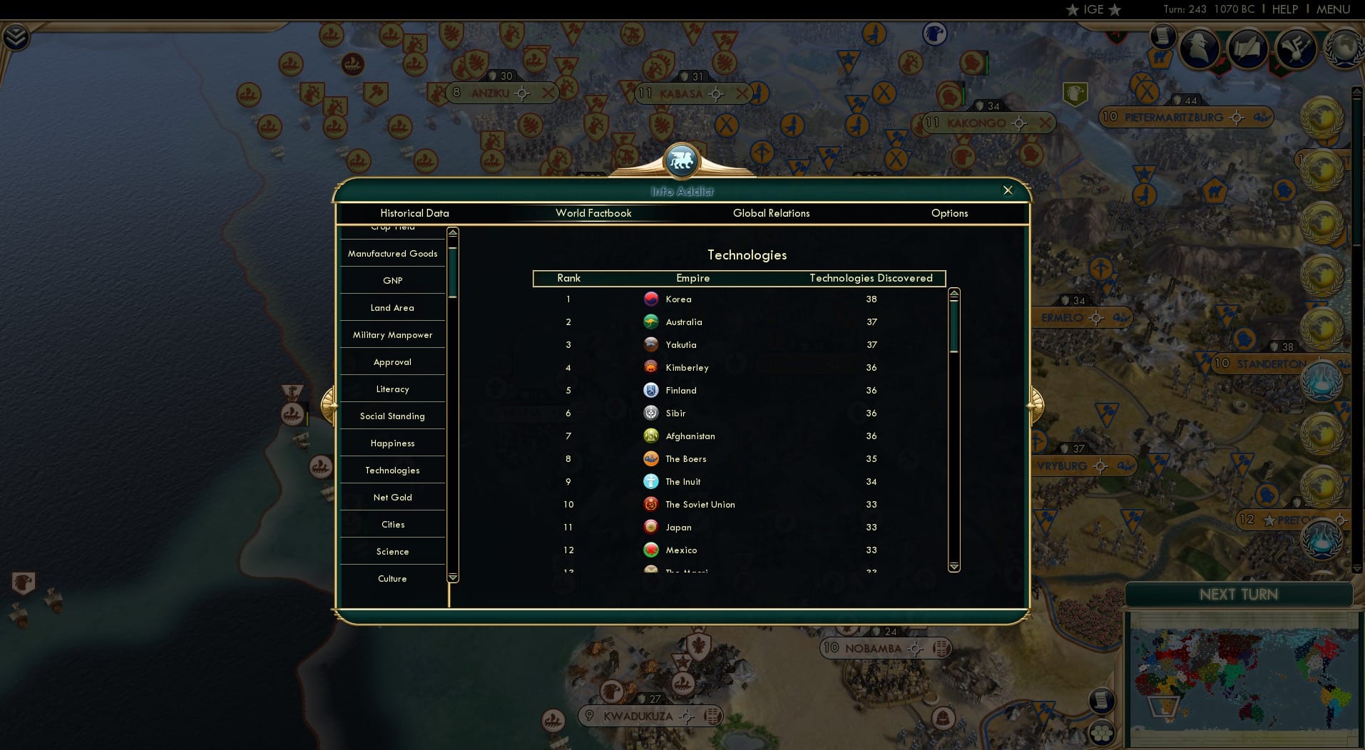 CBR In-Game Screenshot of 83