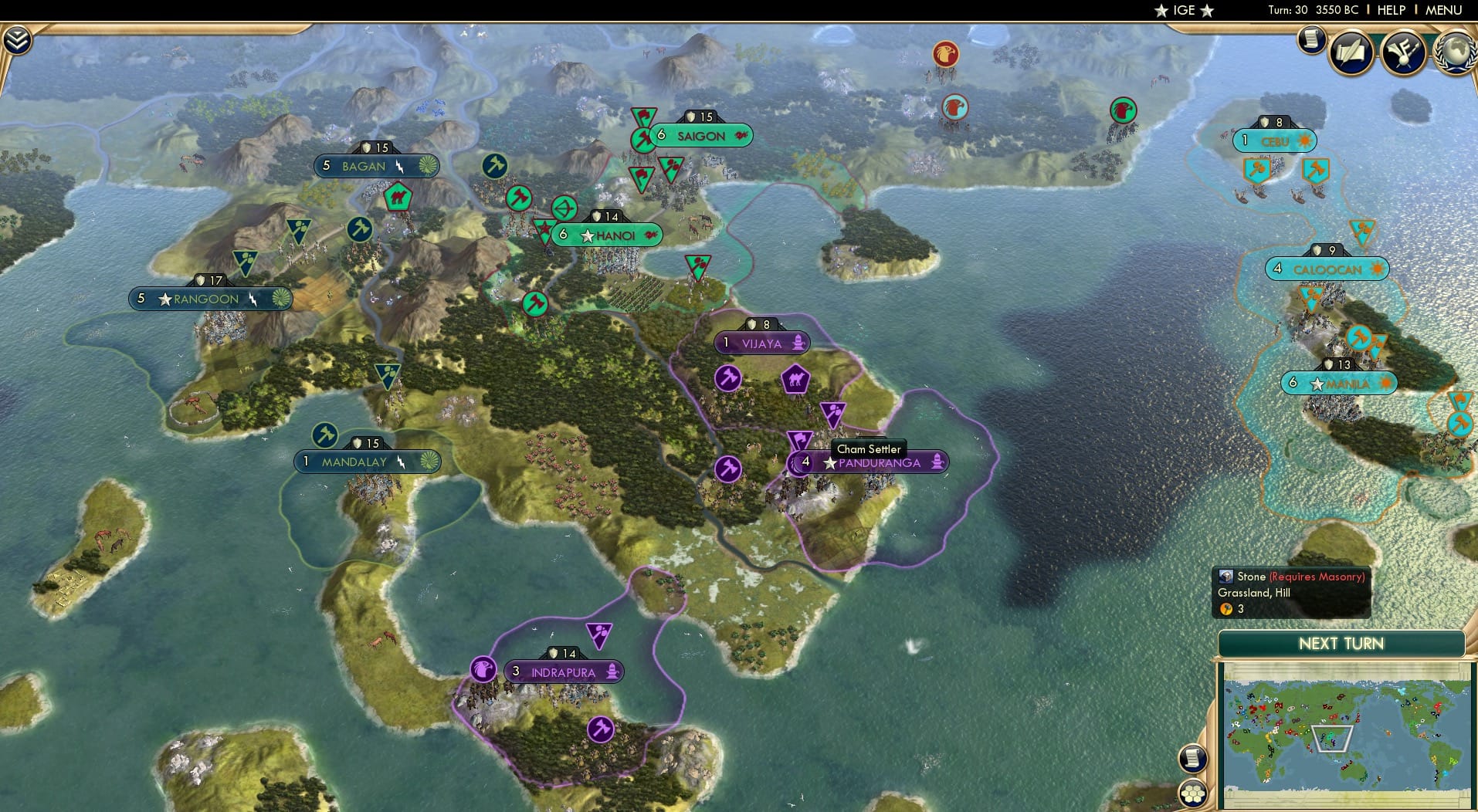 CBR In-Game Screenshot of 9