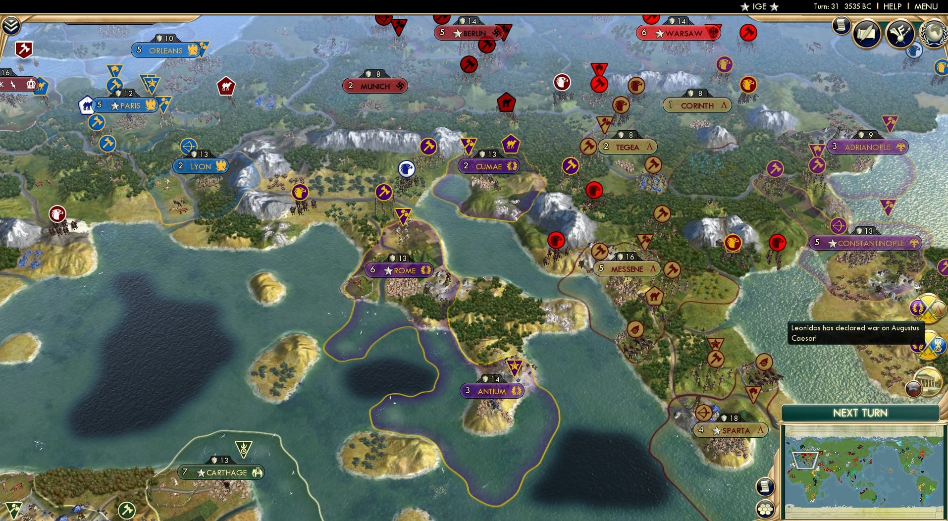 CBR In-Game Screenshot of 18