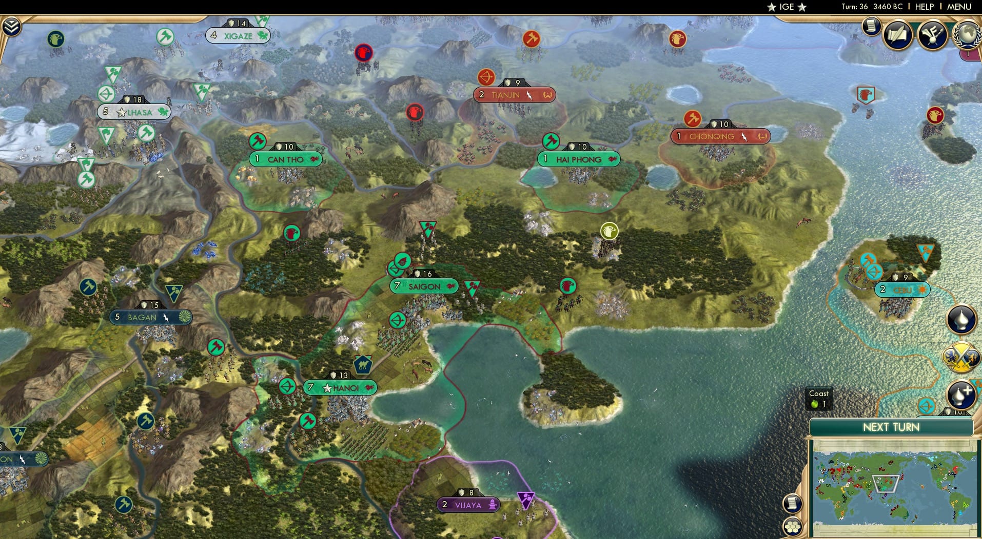 CBR In-Game Screenshot of 30