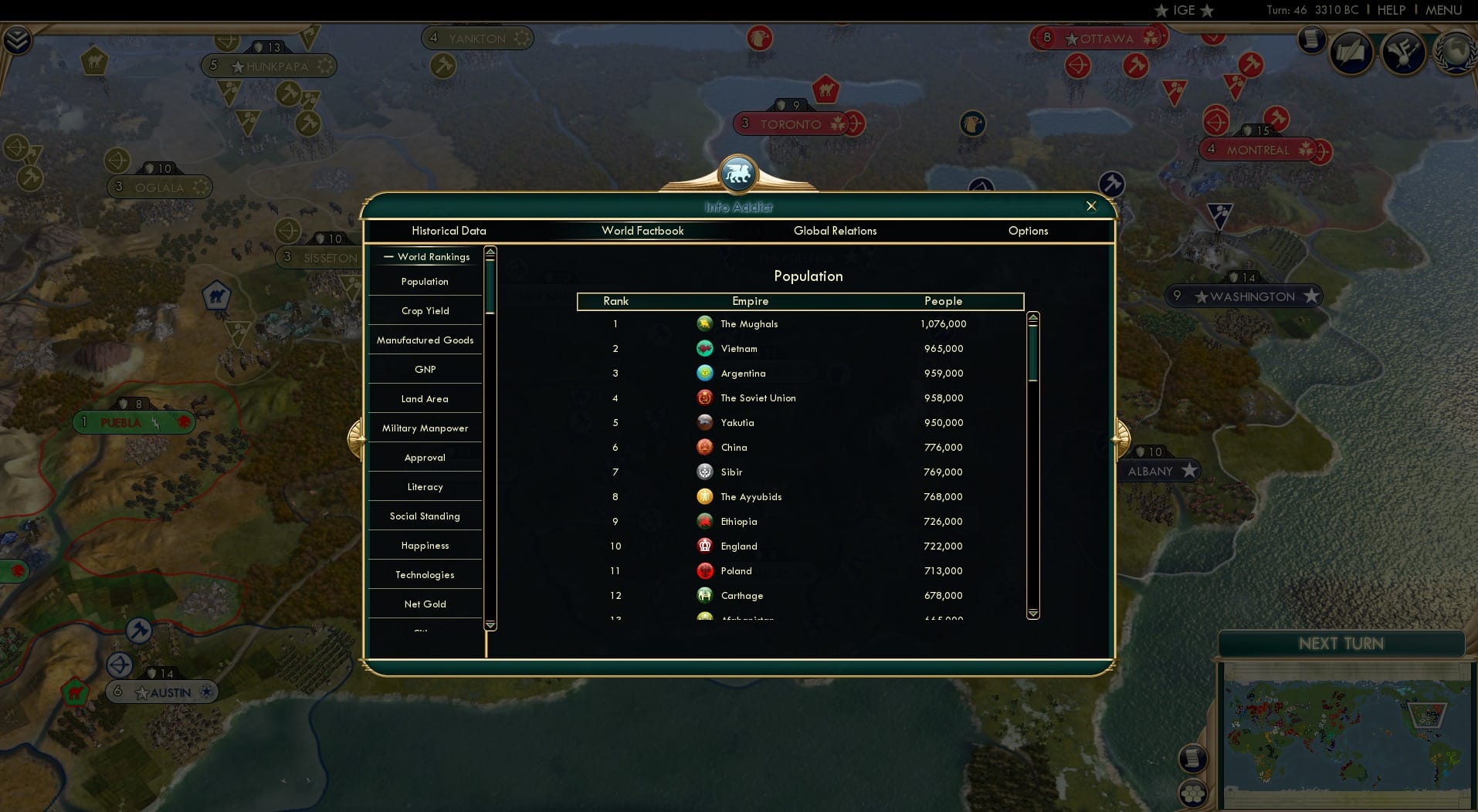 CBR In-Game Screenshot of 64