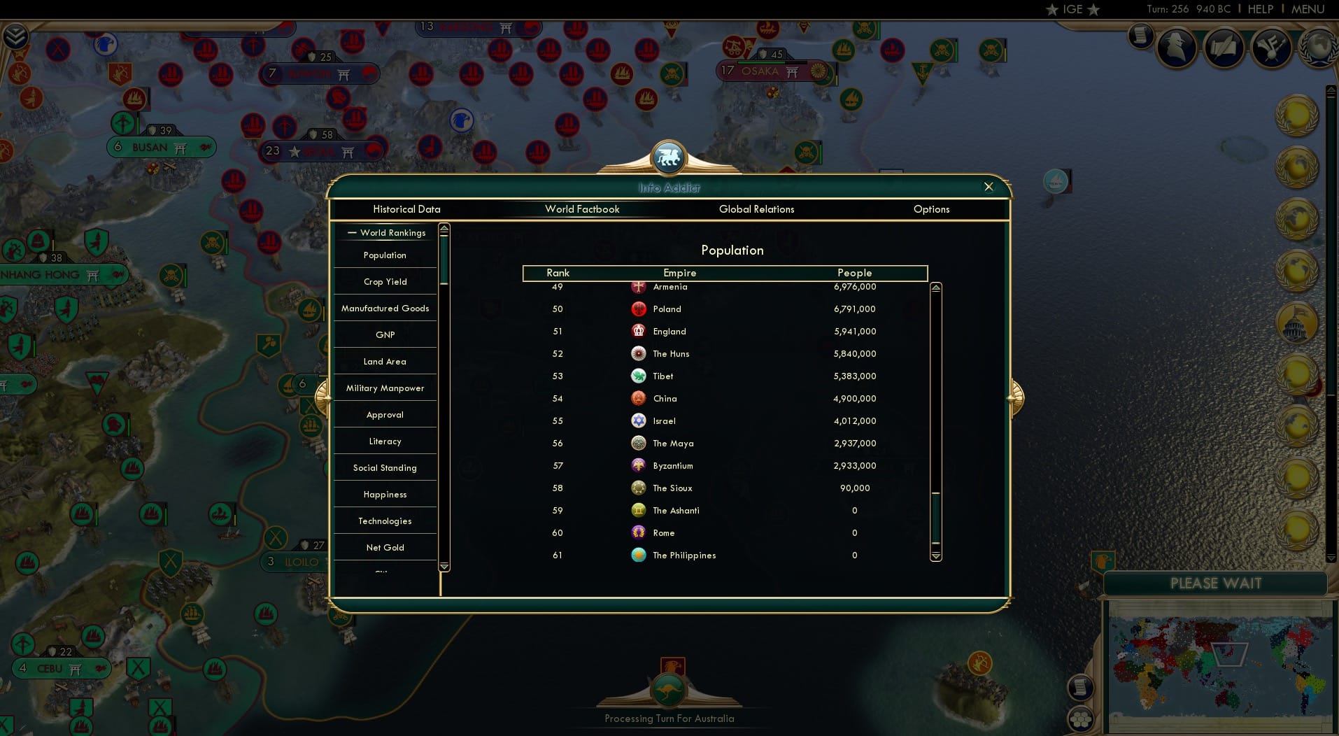 CBR In-Game Screenshot of 70