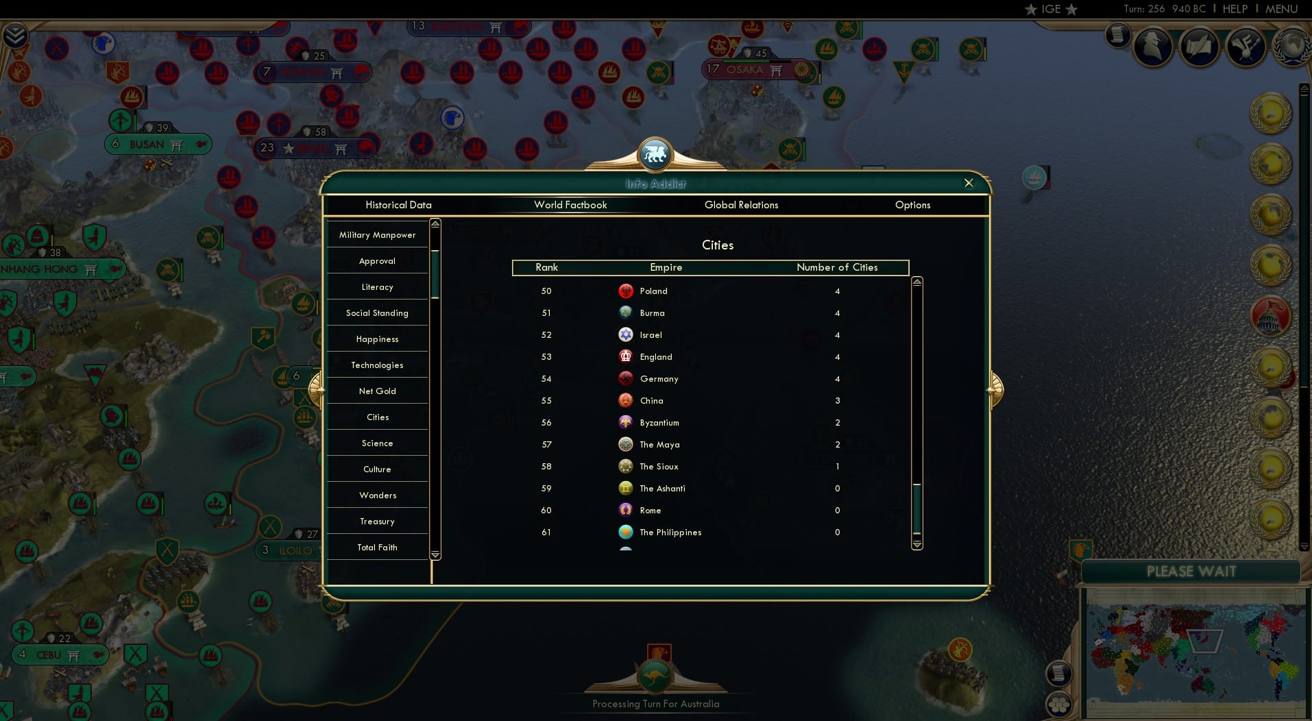 CBR In-Game Screenshot of 74