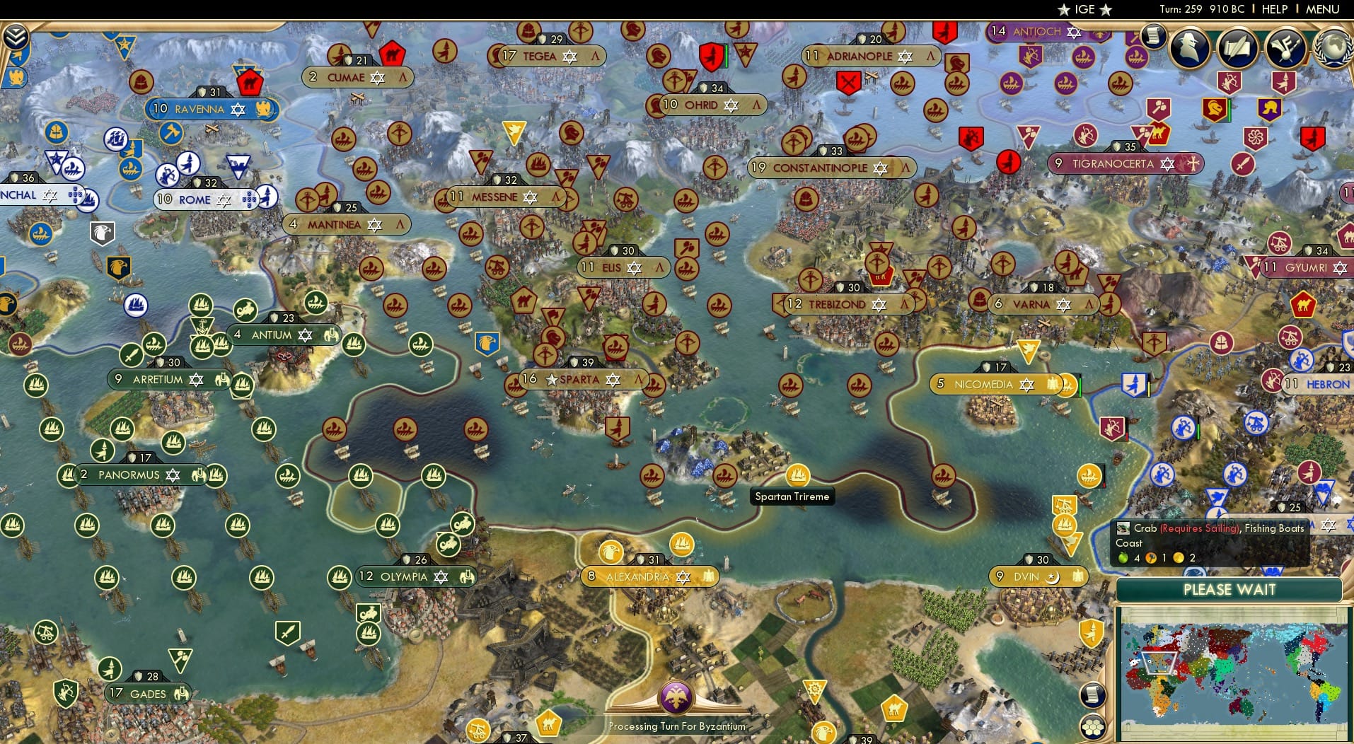 CBR In-Game Screenshot of 30