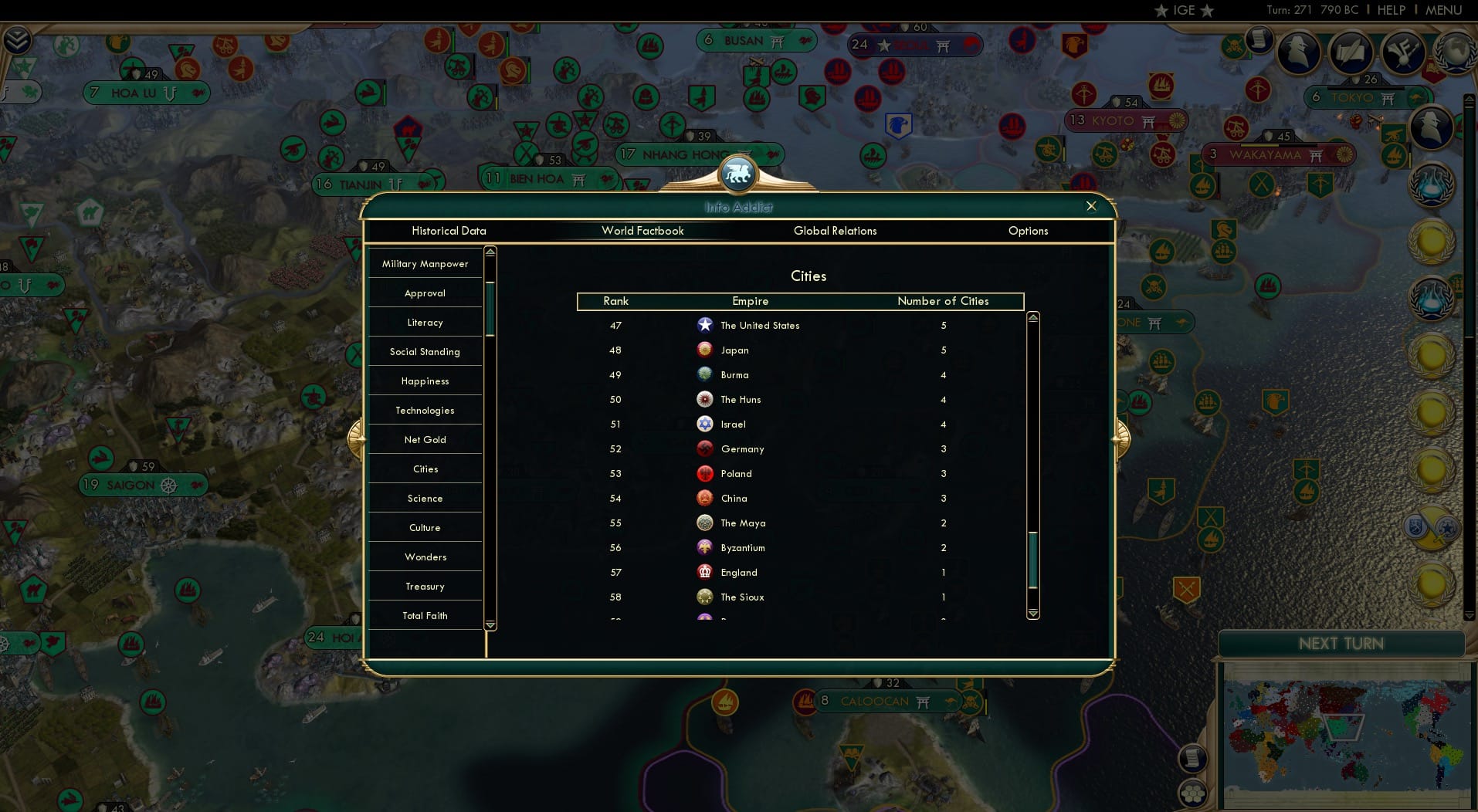 CBR In-Game Screenshot of 75