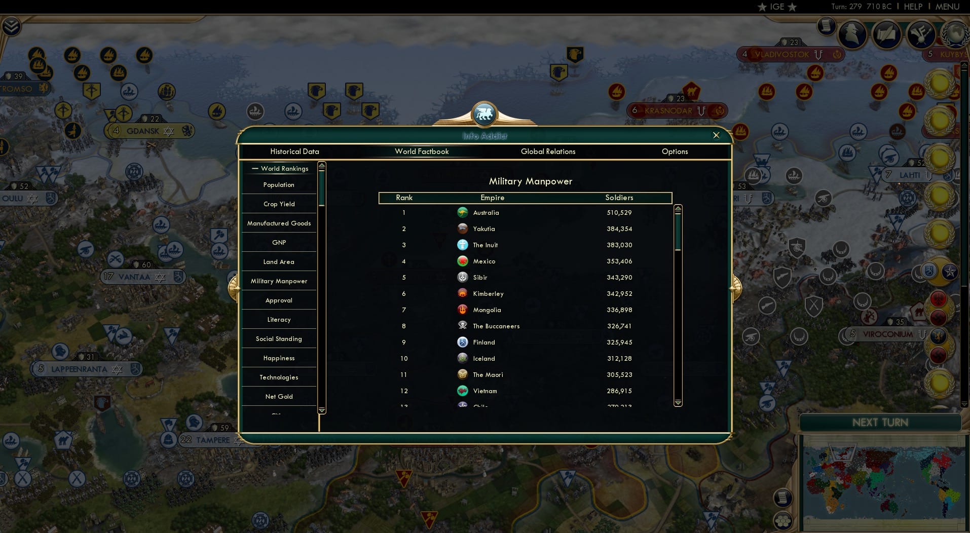 CBR In-Game Screenshot of 73