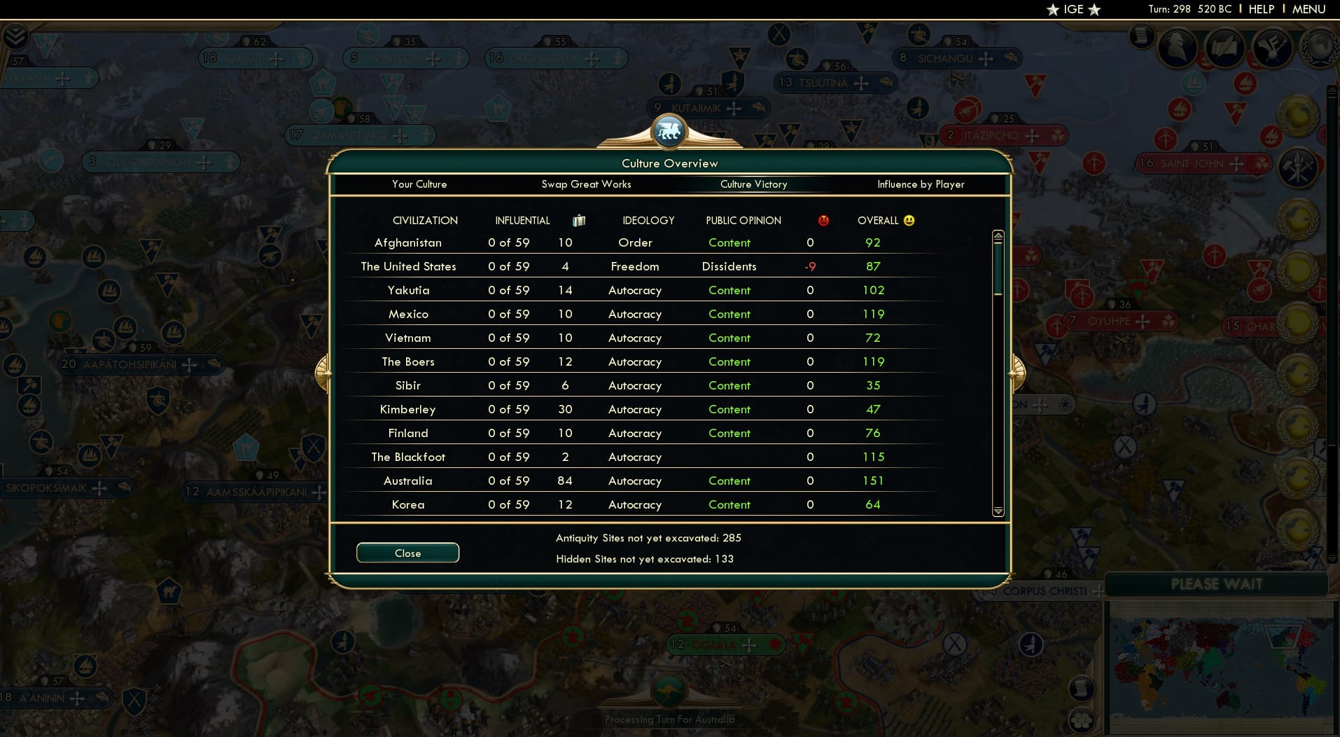 CBR In-Game Screenshot of 64