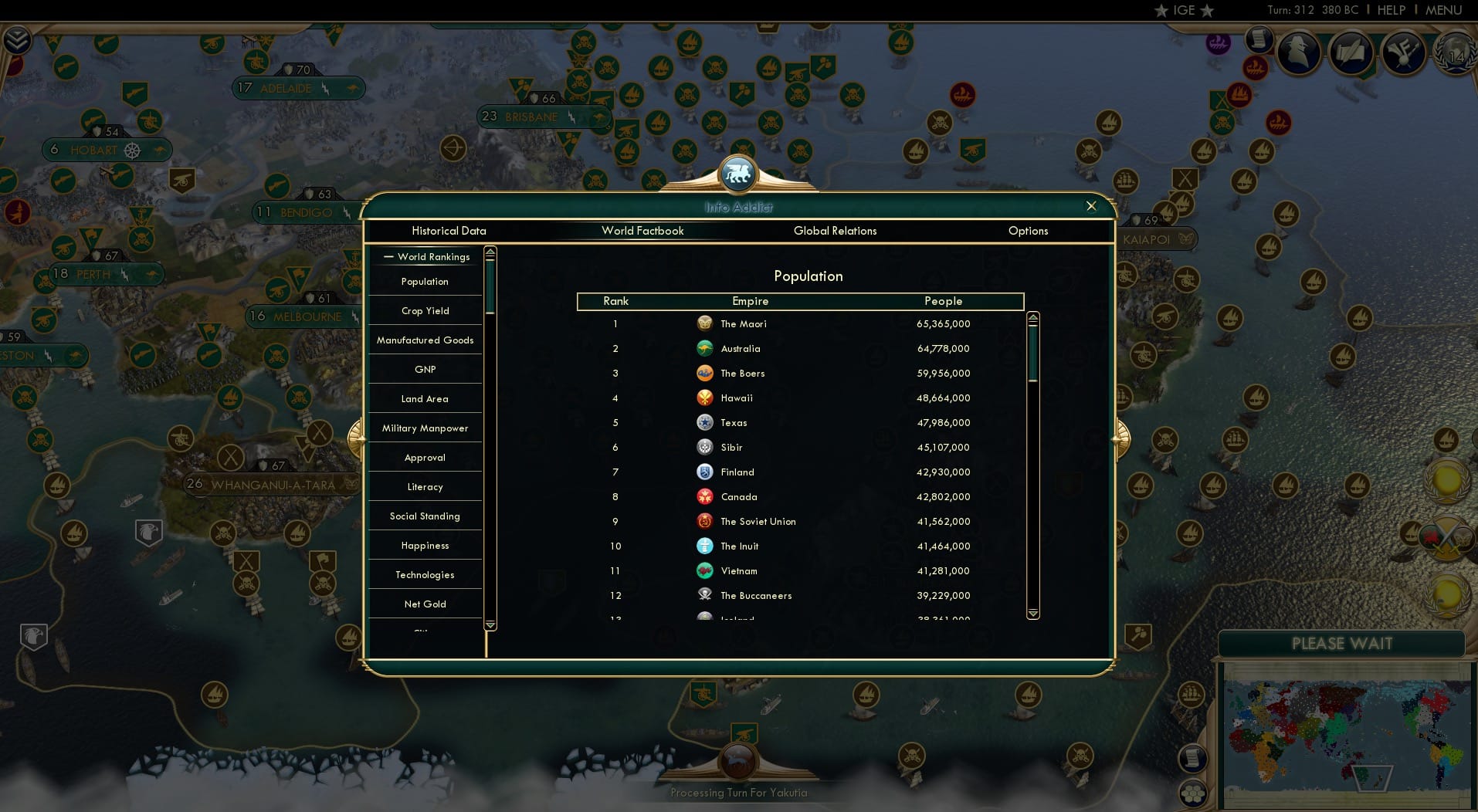 CBR In-Game Screenshot of 83