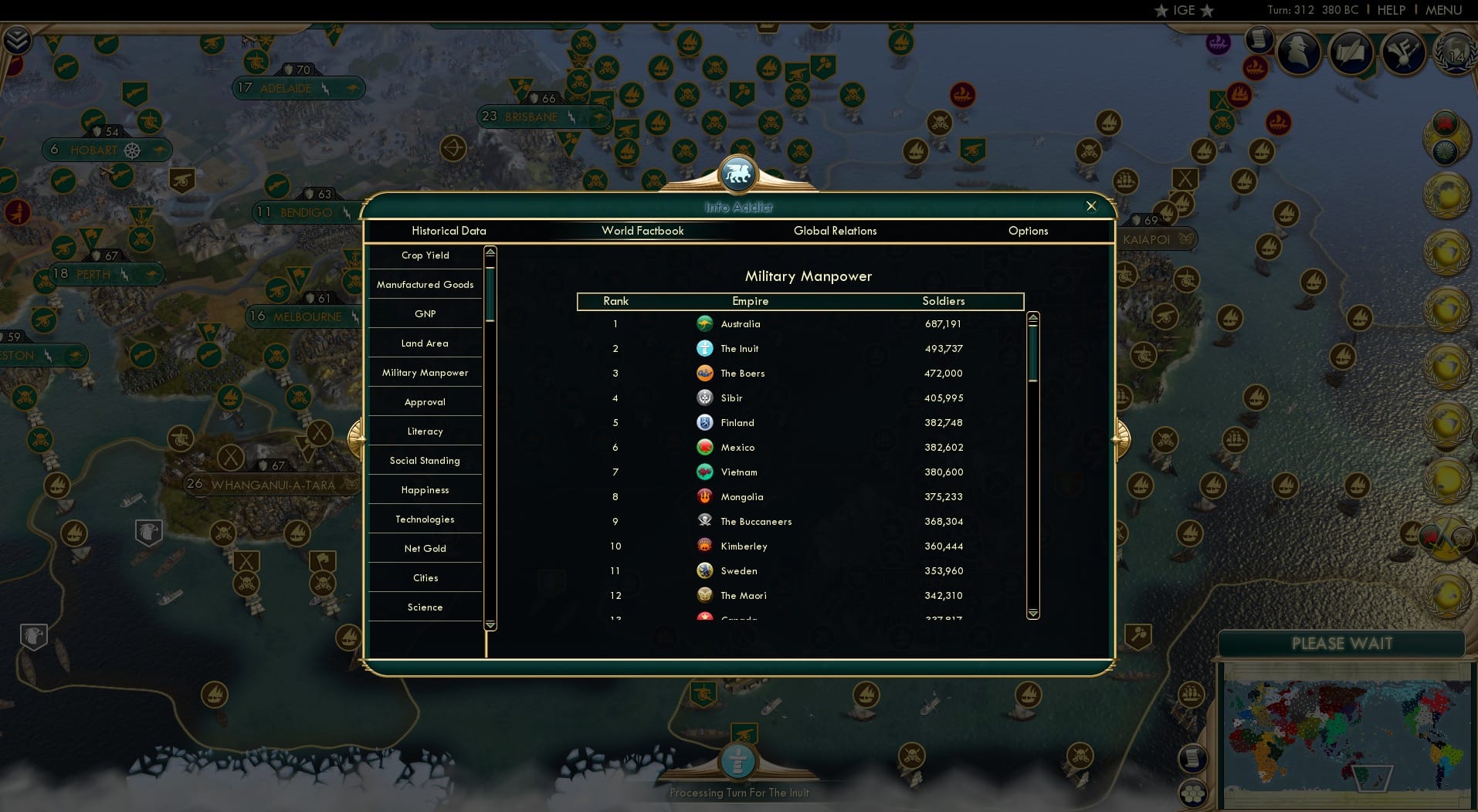 CBR In-Game Screenshot of 85