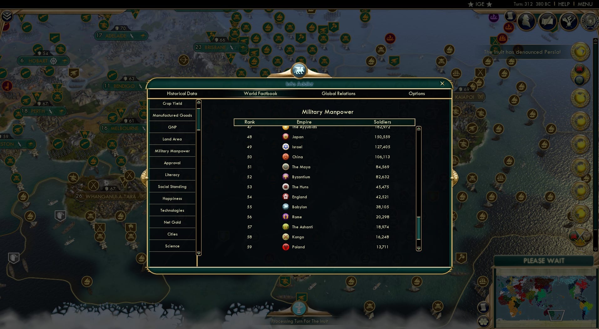 CBR In-Game Screenshot of 86