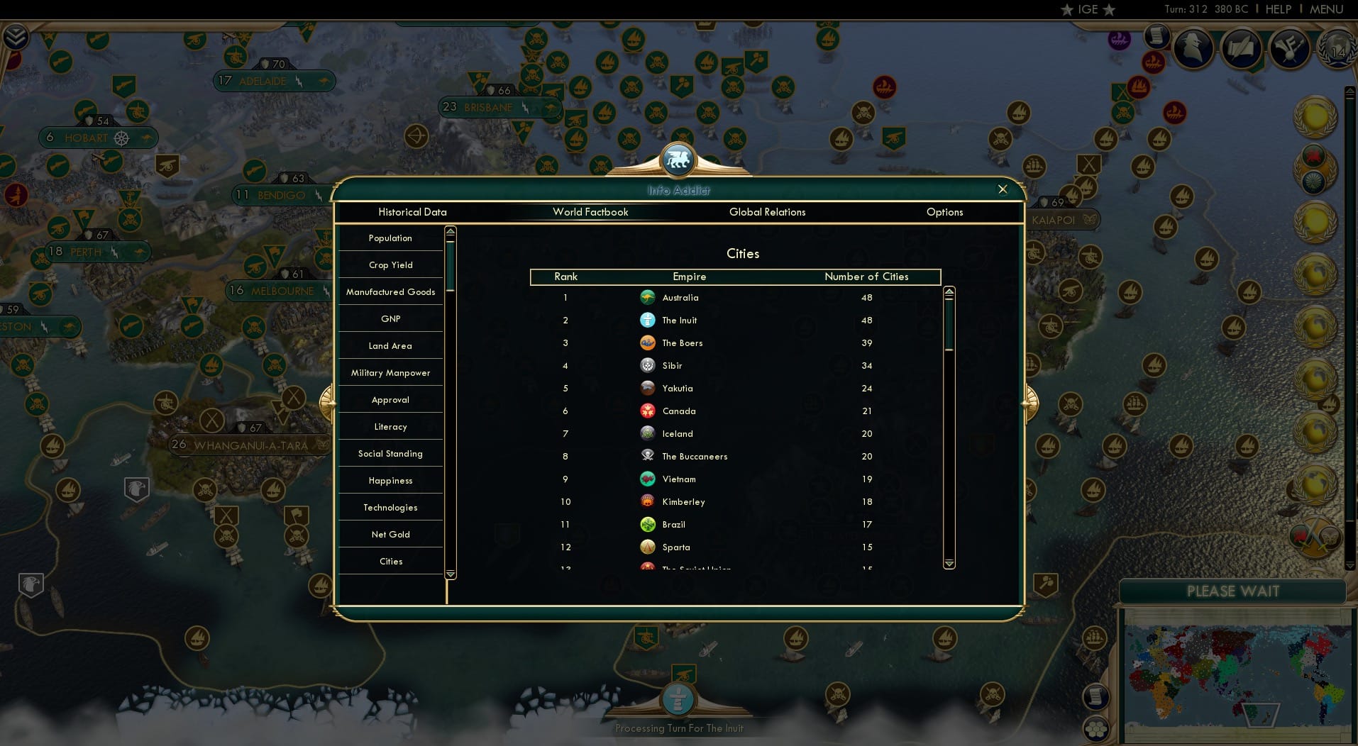 CBR In-Game Screenshot of 87