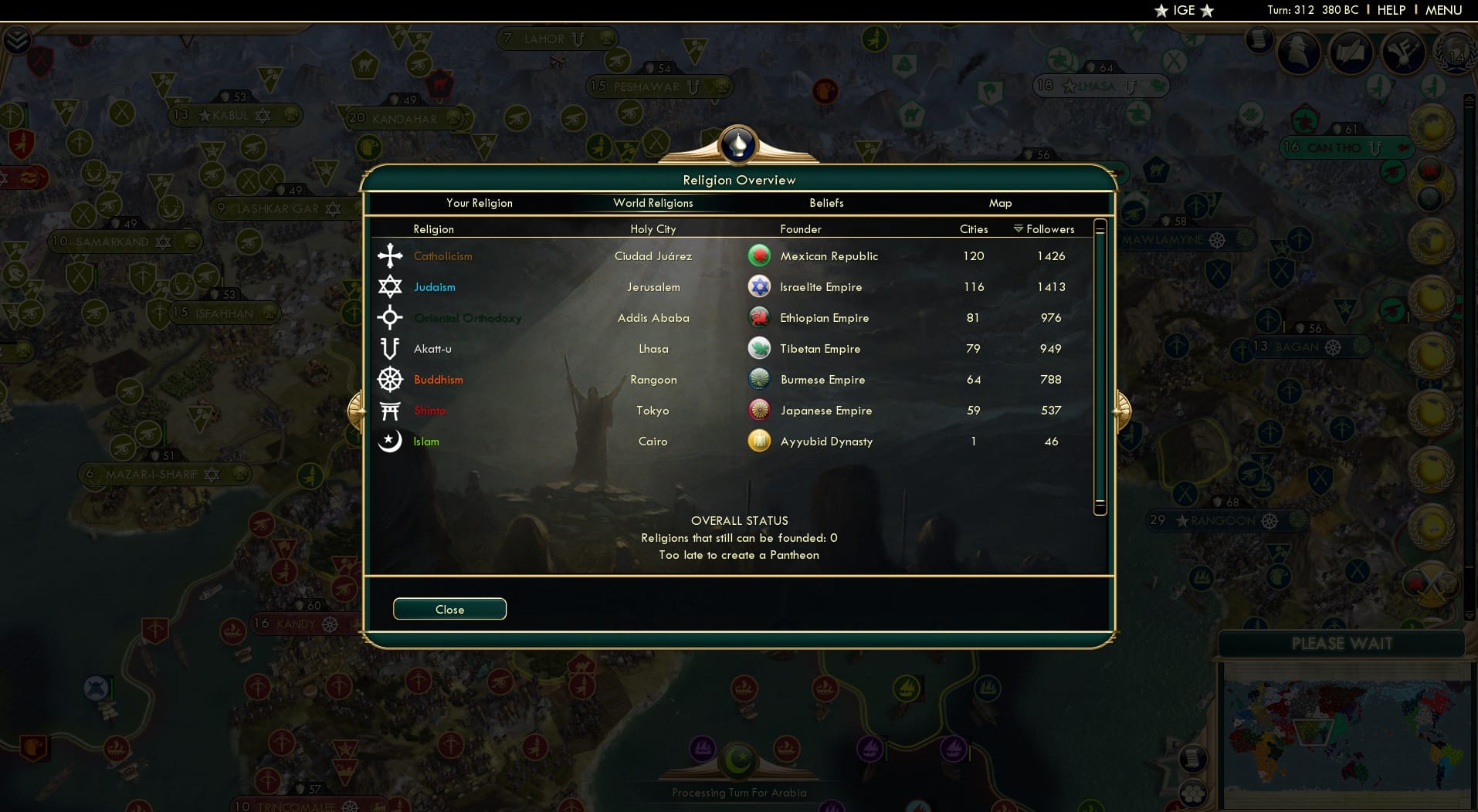 CBR In-Game Screenshot of 91