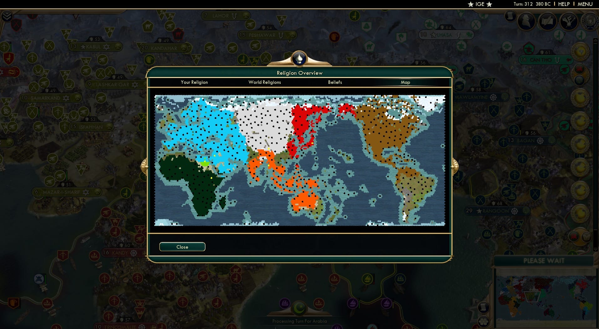 CBR In-Game Screenshot of 92