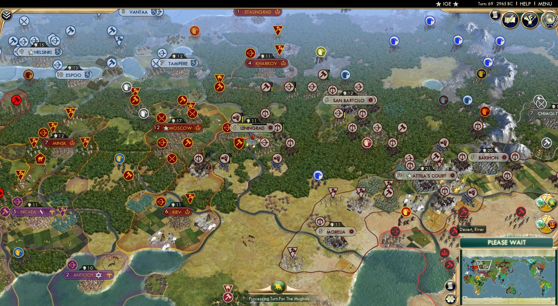 CBR In-Game Screenshot of 64