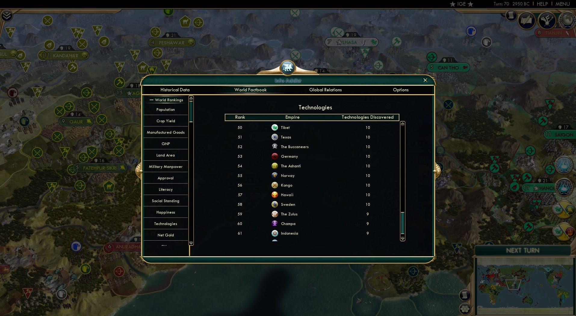 CBR In-Game Screenshot of 70