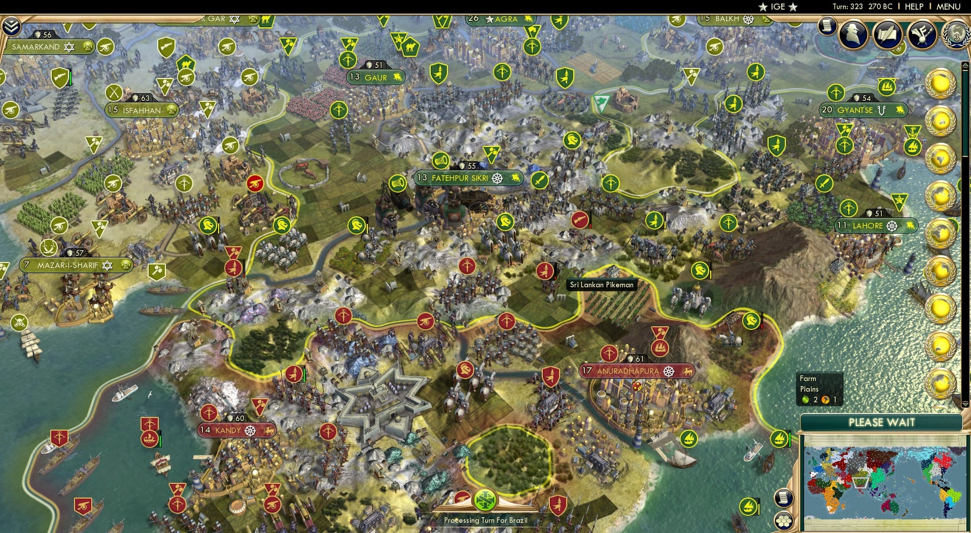 CBR In-Game Screenshot of 9