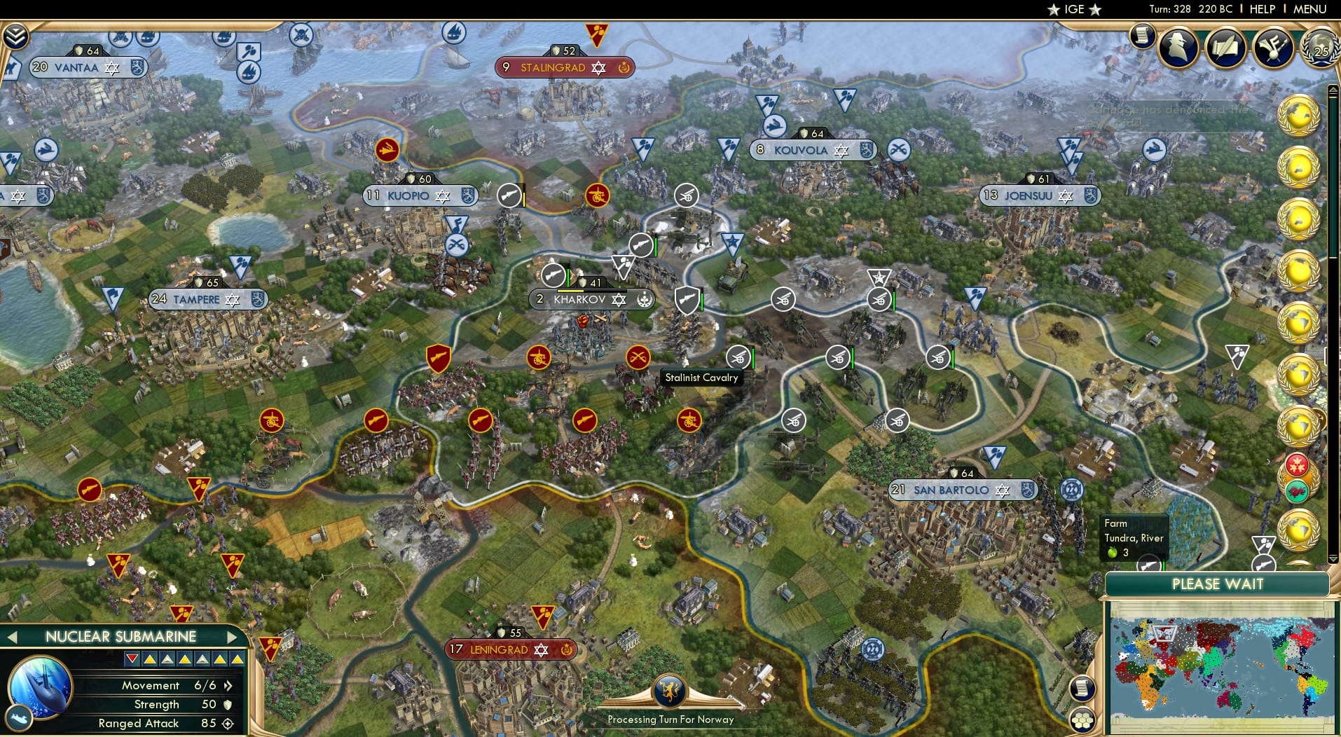 CBR In-Game Screenshot of 55