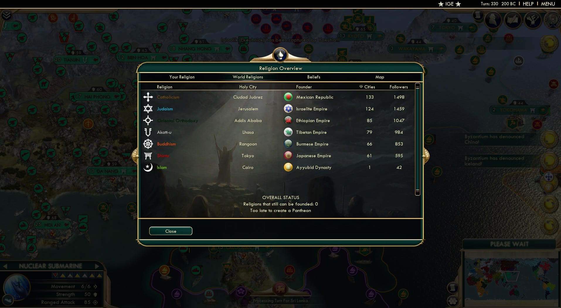 CBR In-Game Screenshot of 66