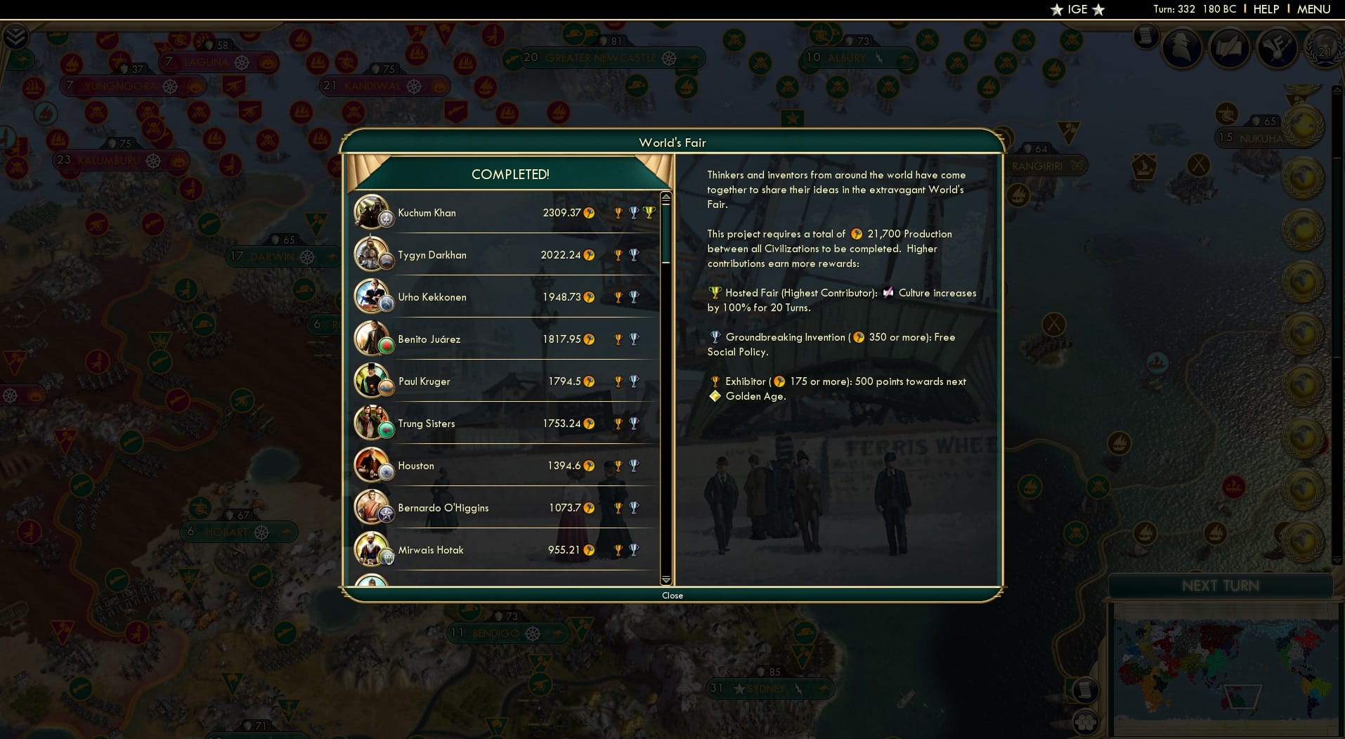 CBR In-Game Screenshot of 12