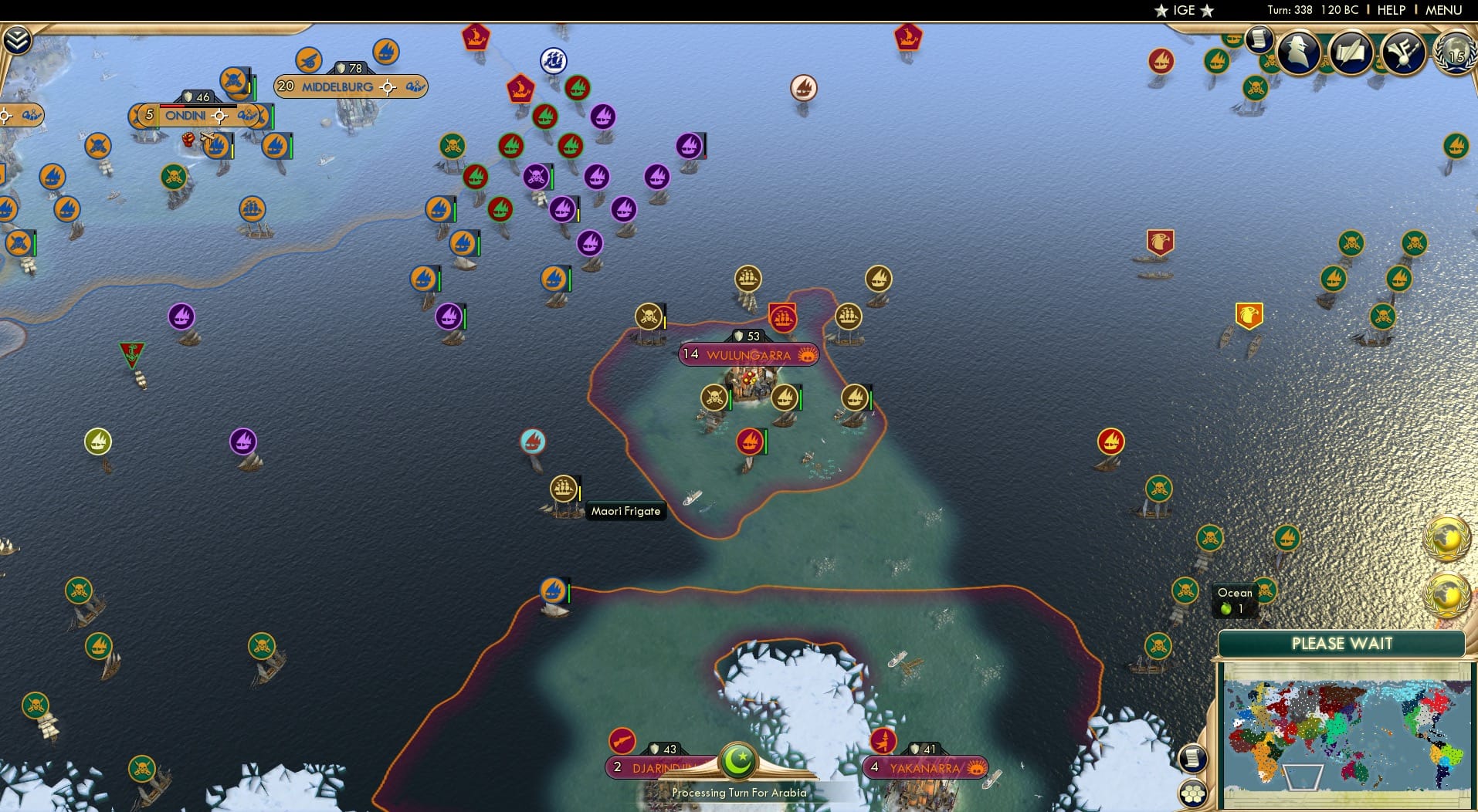 CBR In-Game Screenshot of 50