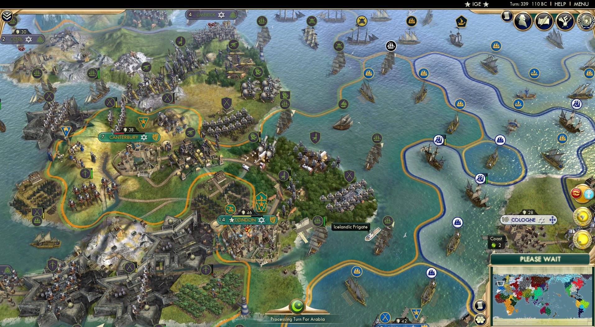 CBR In-Game Screenshot of 60