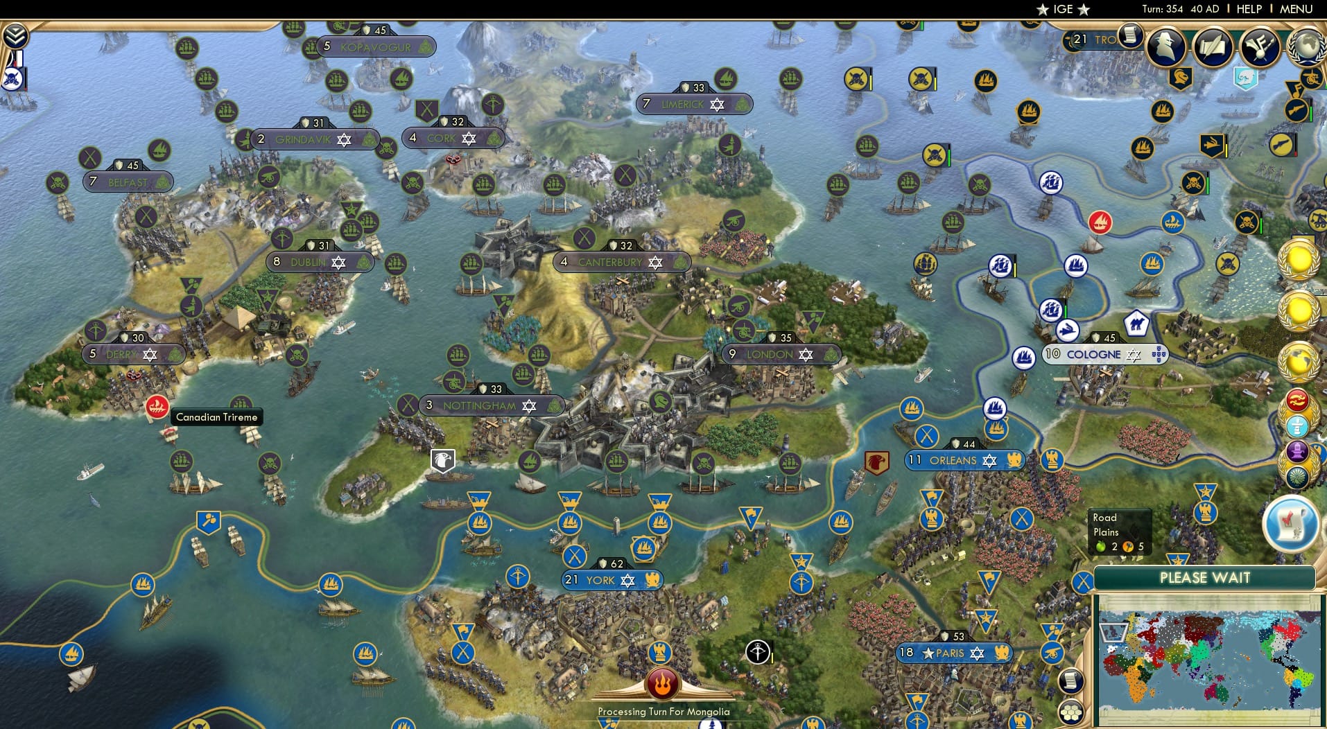 CBR In-Game Screenshot of 70