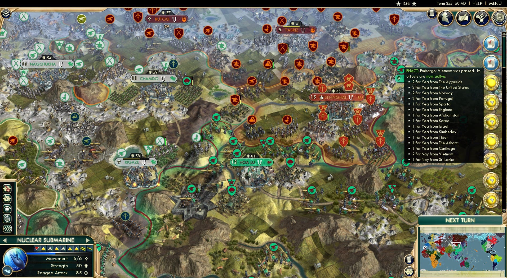 CBR In-Game Screenshot of 13