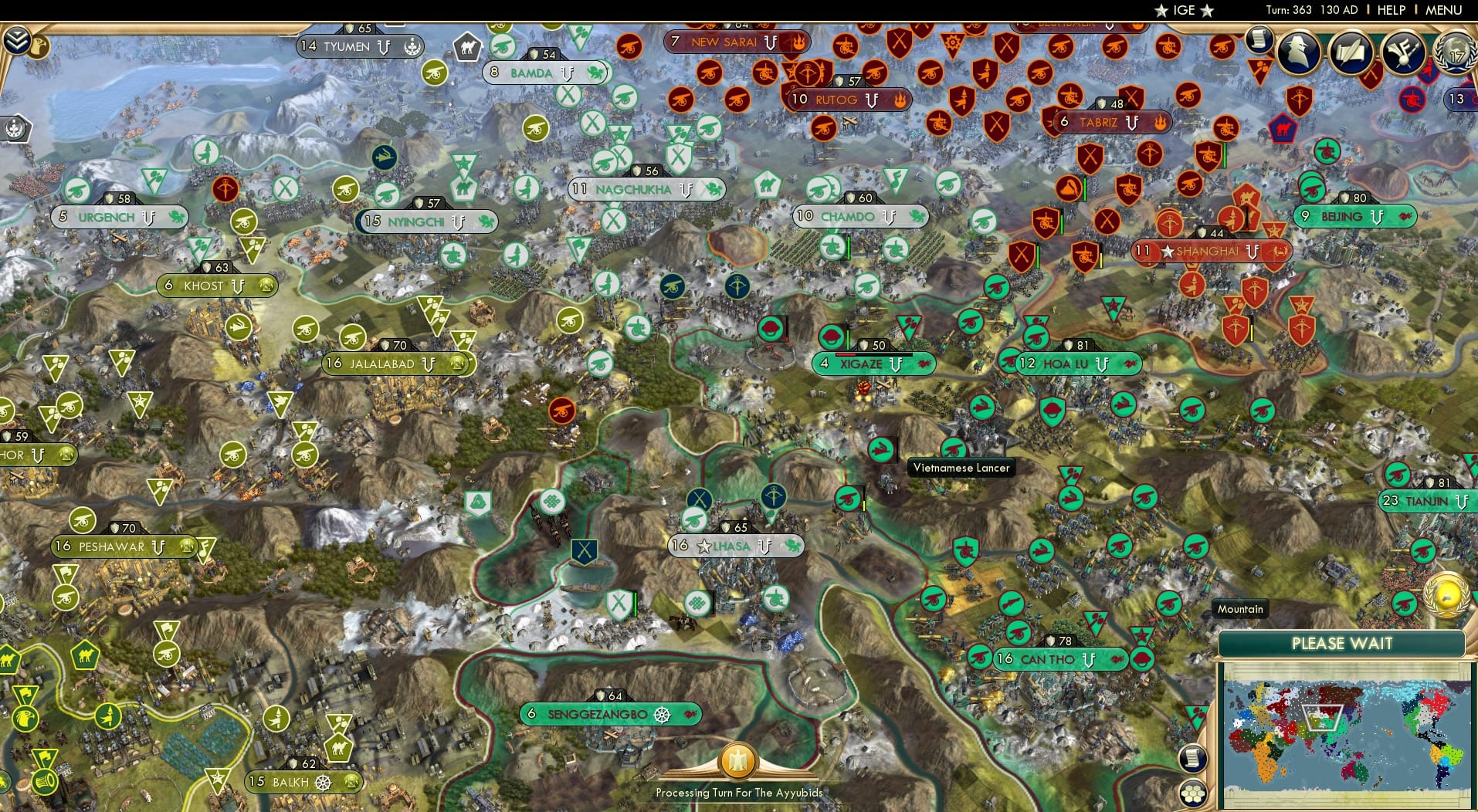 CBR In-Game Screenshot of 61