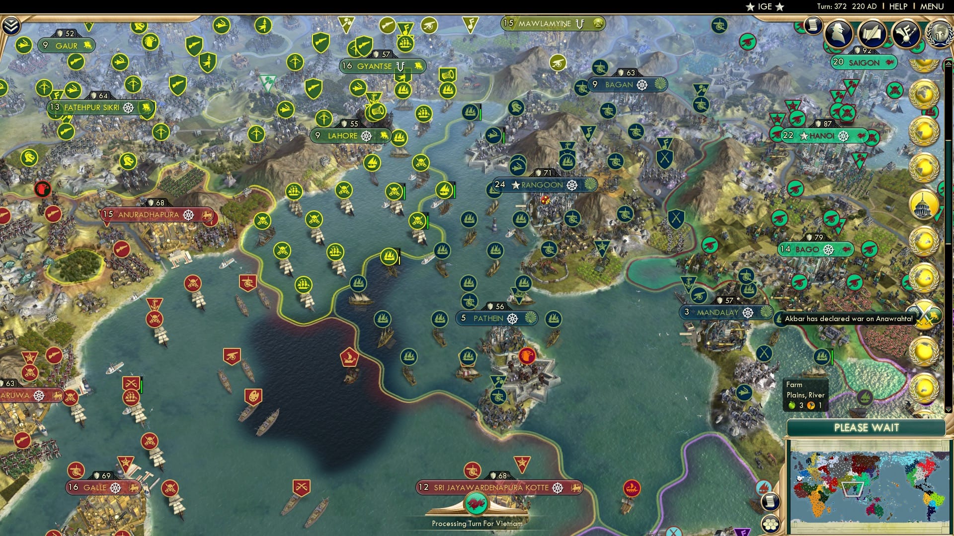 CBR In-Game Screenshot of 70