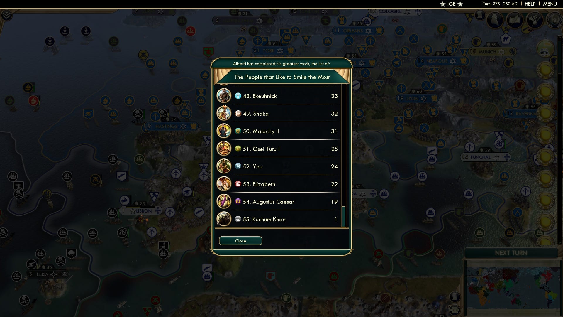 CBR In-Game Screenshot of 17