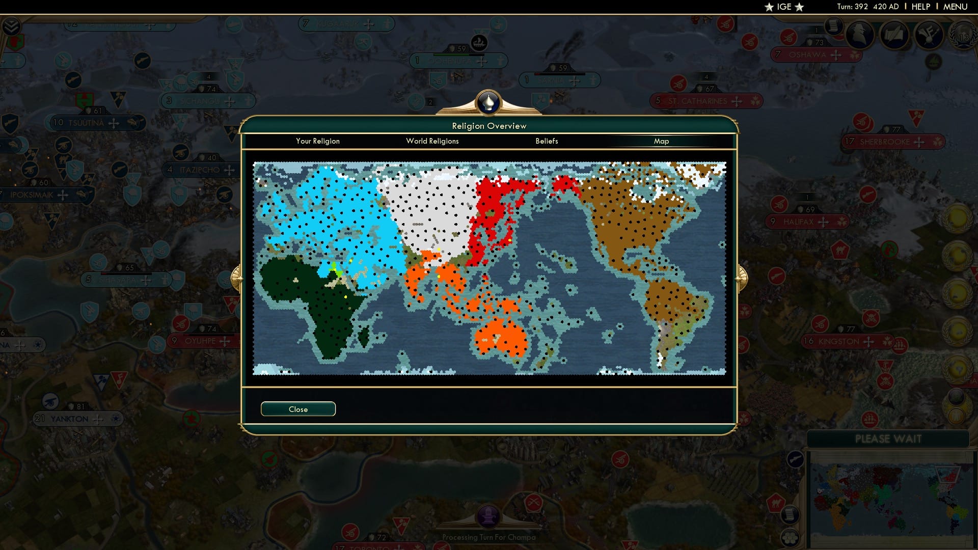 CBR In-Game Screenshot of 70