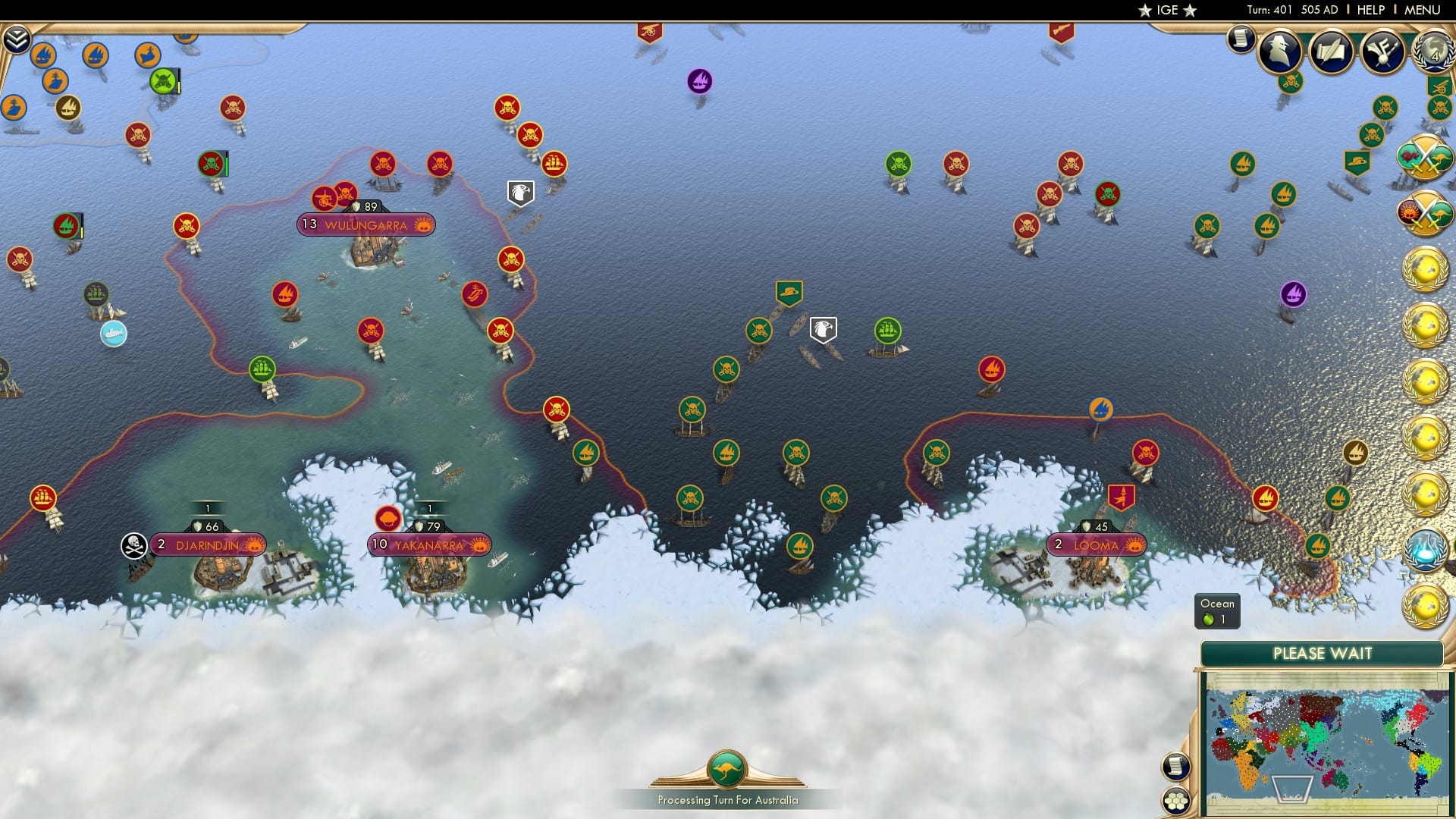 CBR In-Game Screenshot of 74