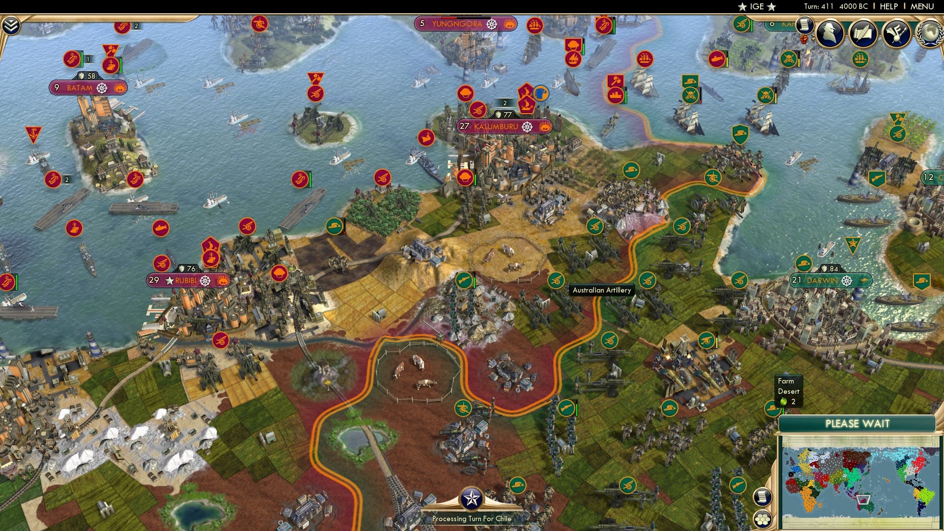 CBR In-Game Screenshot of 64