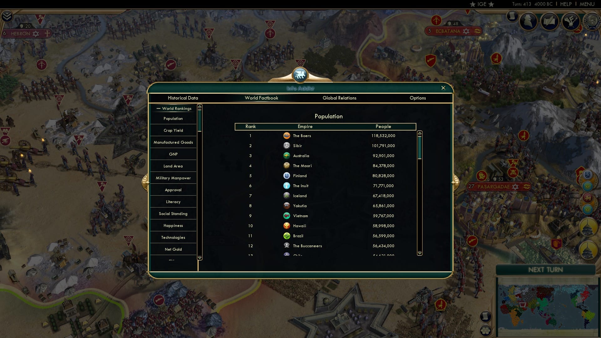 CBR In-Game Screenshot of 74