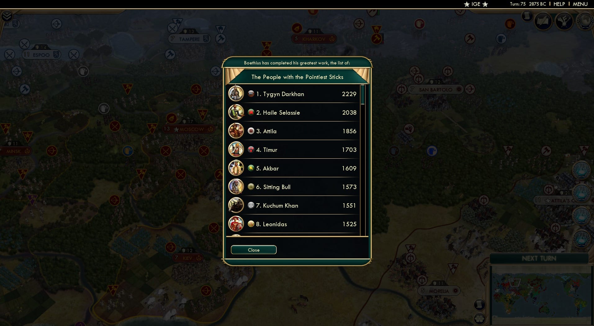 CBR In-Game Screenshot of 23