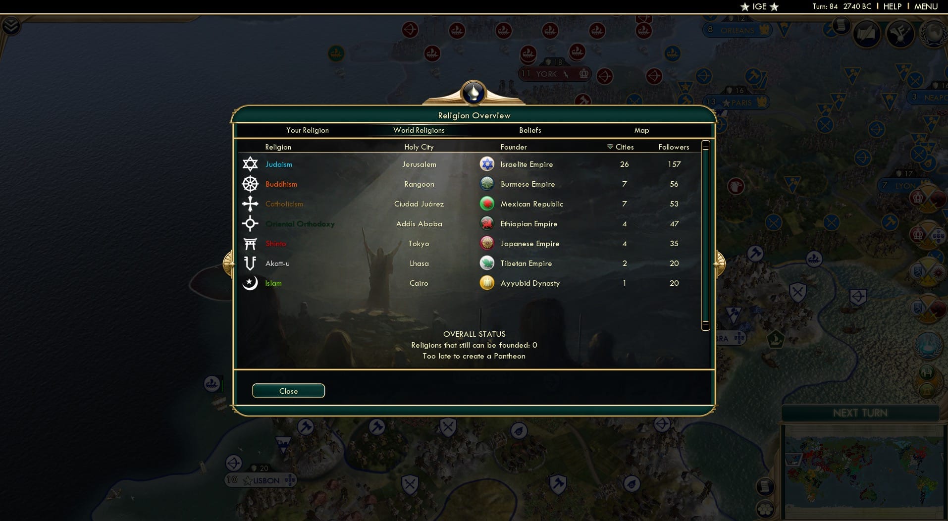 CBR In-Game Screenshot of 64