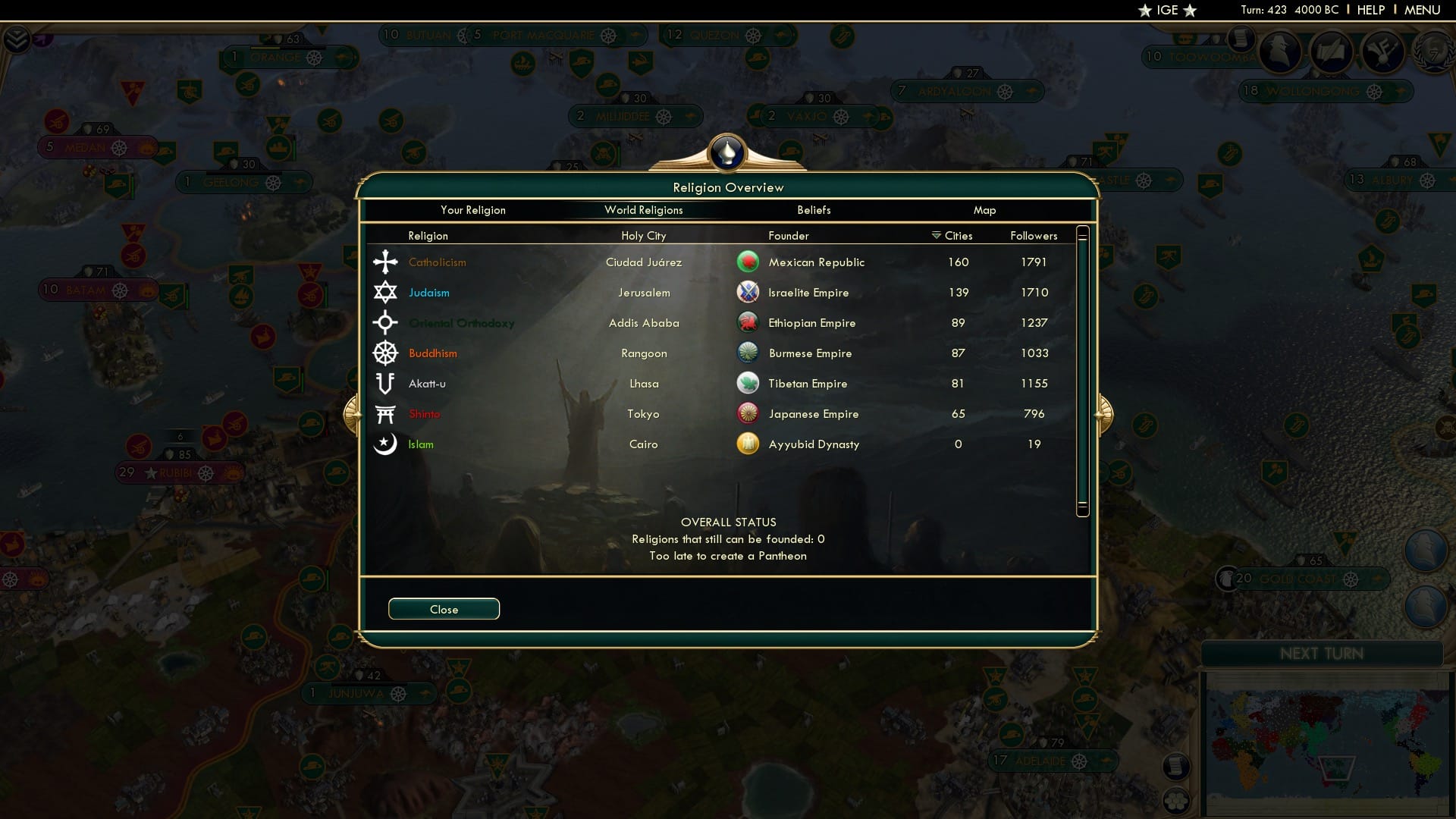 CBR In-Game Screenshot of 70