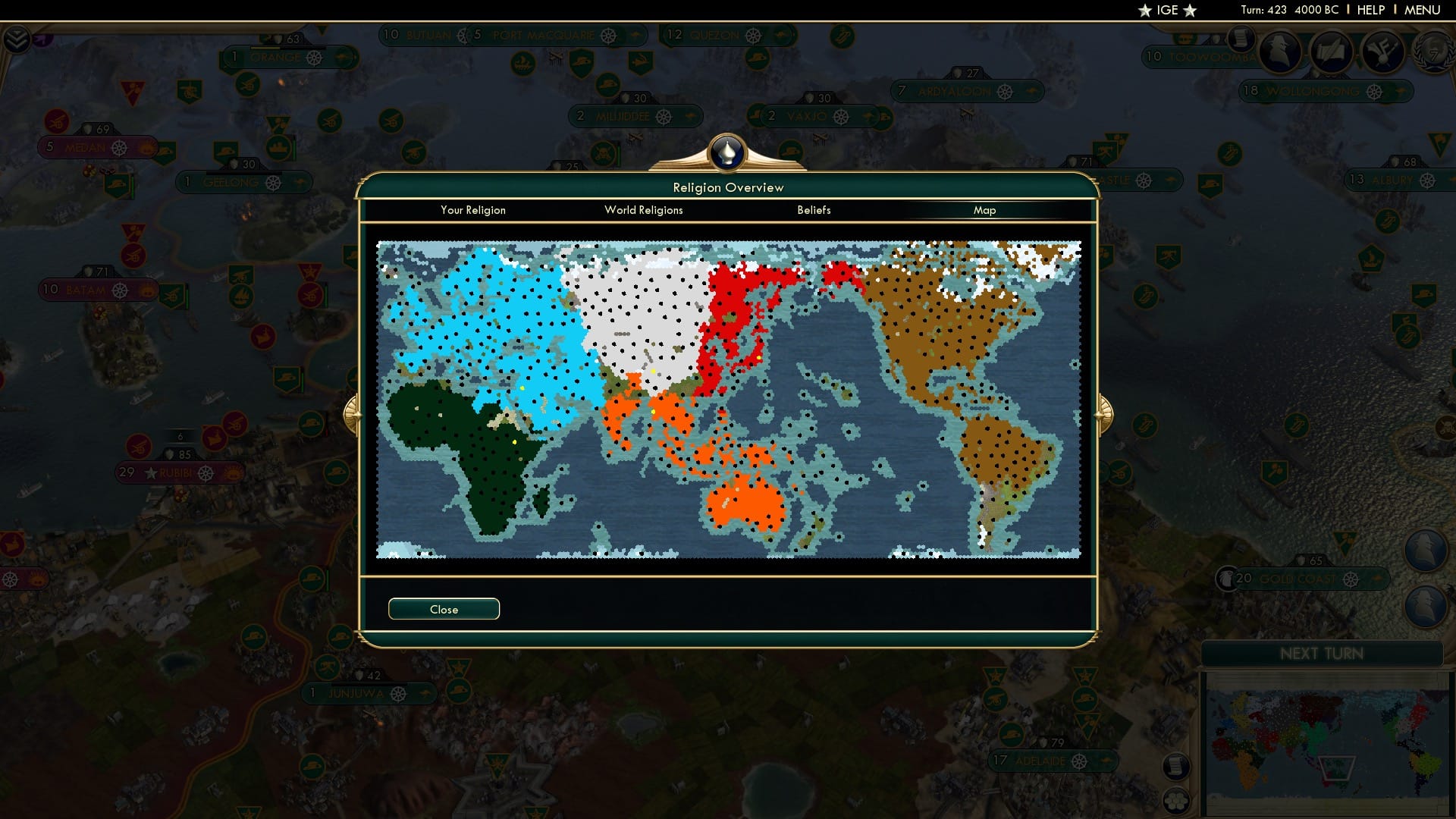 CBR In-Game Screenshot of 71