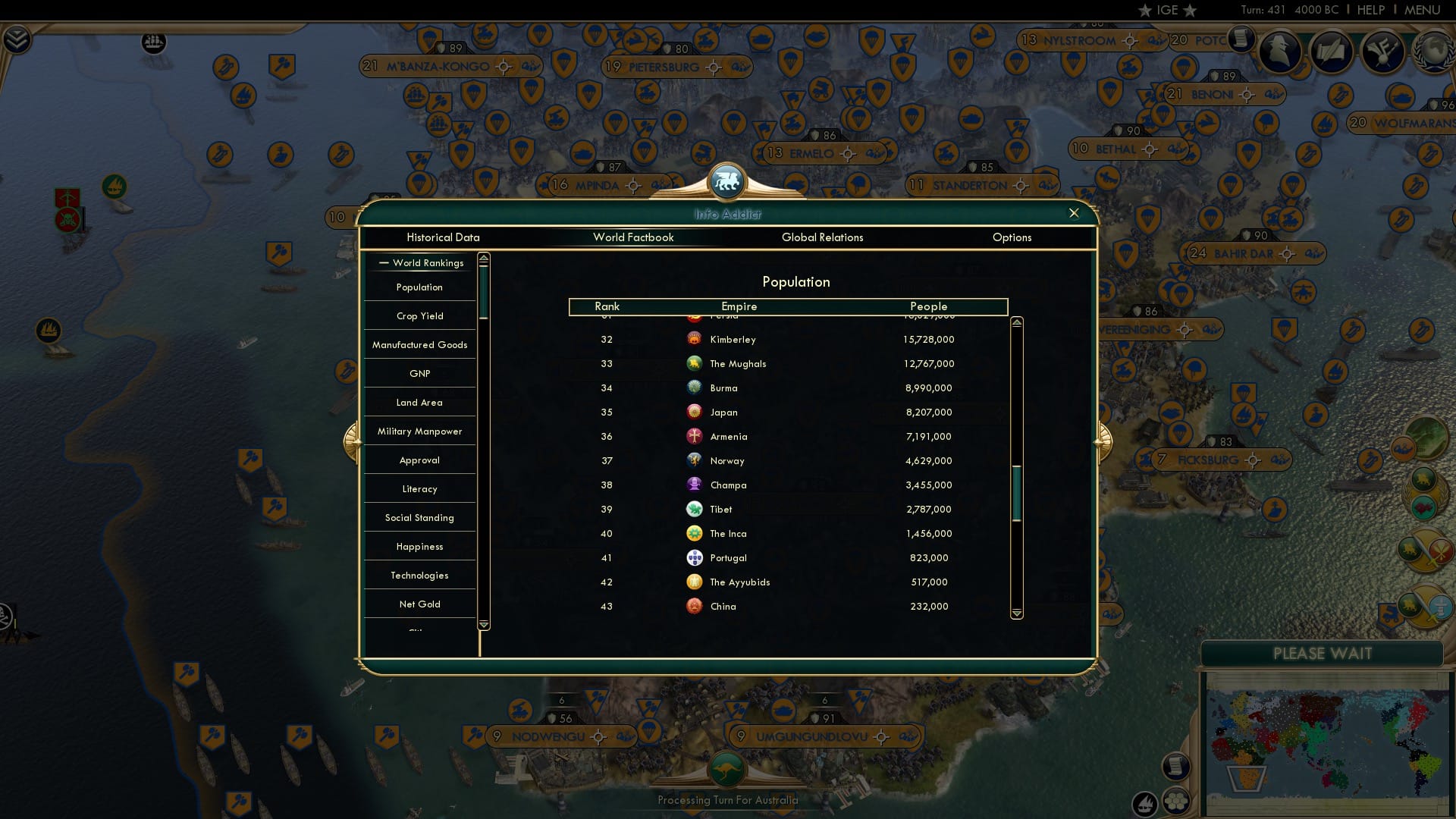 CBR In-Game Screenshot of 70