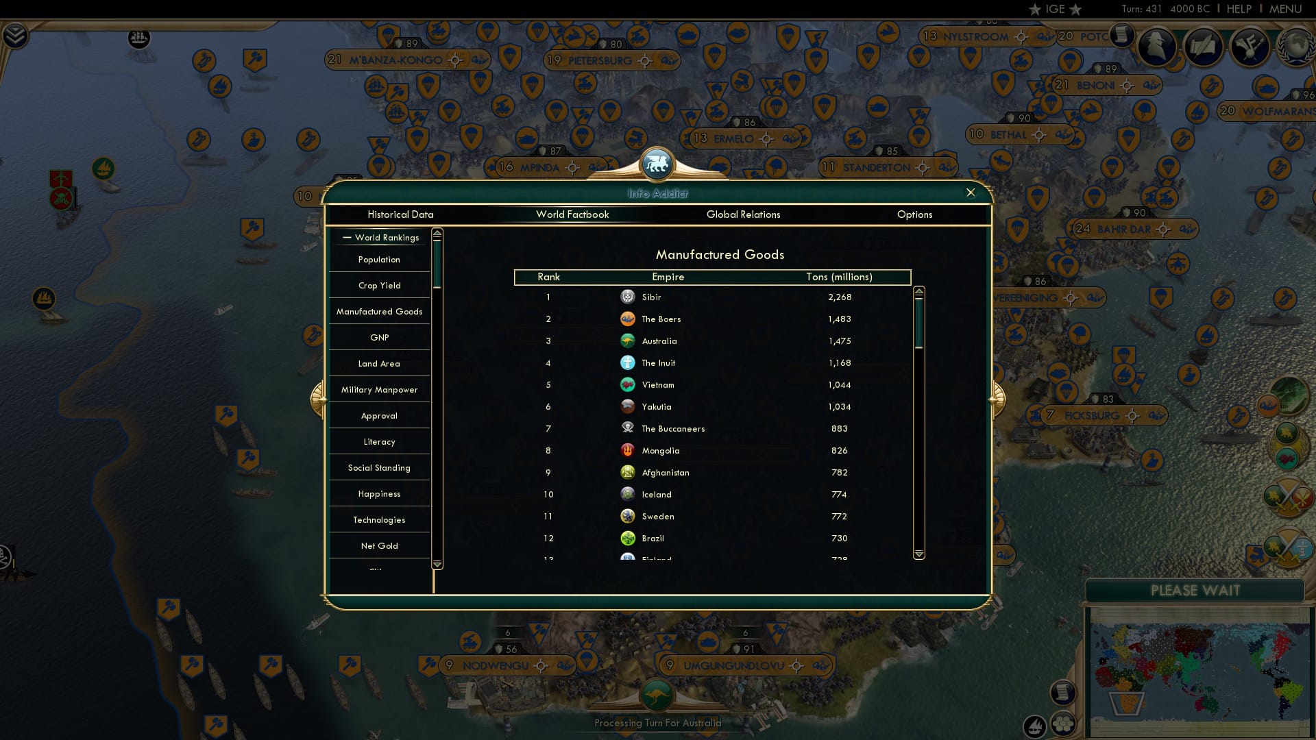 CBR In-Game Screenshot of 74